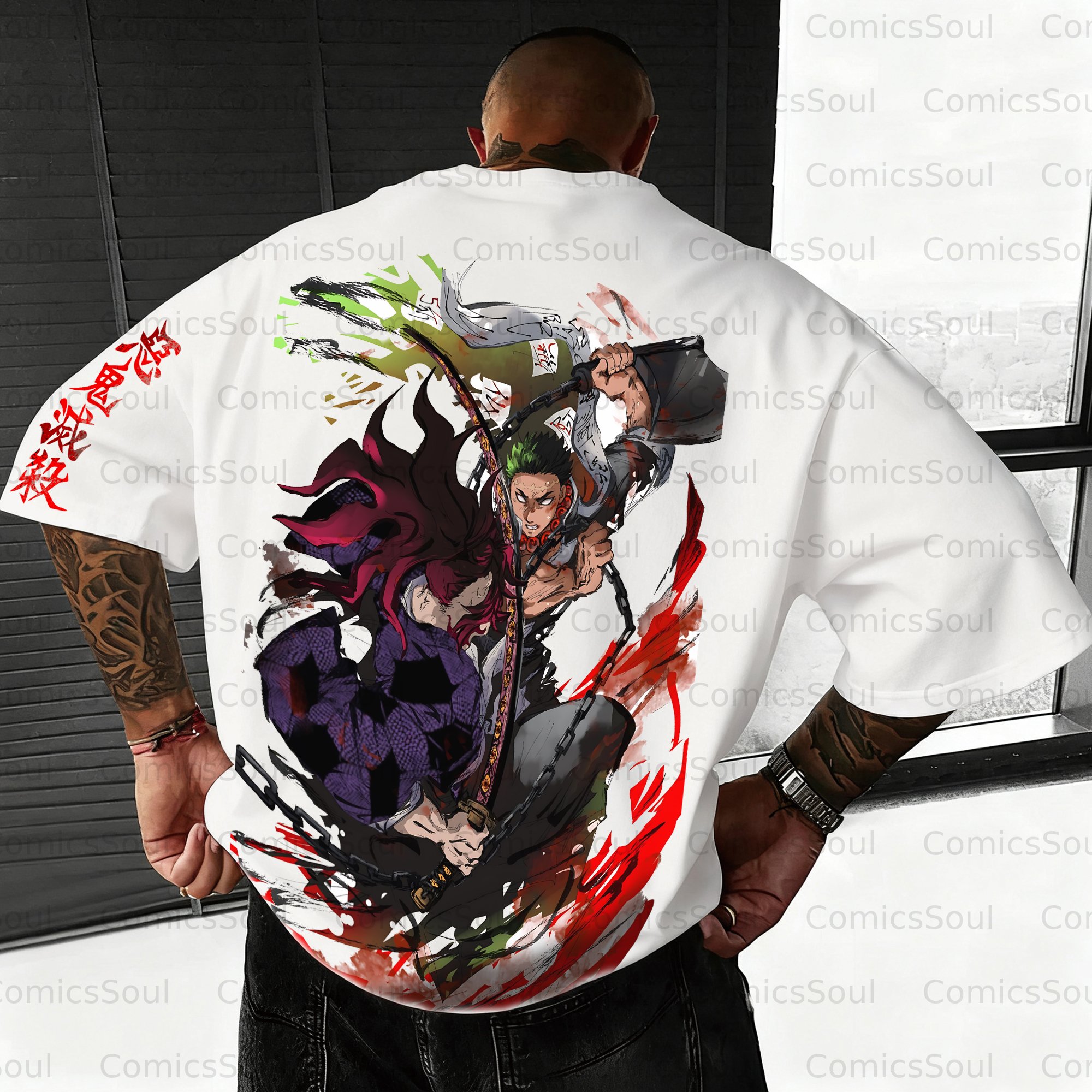 Unisex Anime Inspired Vintage T-Shirt