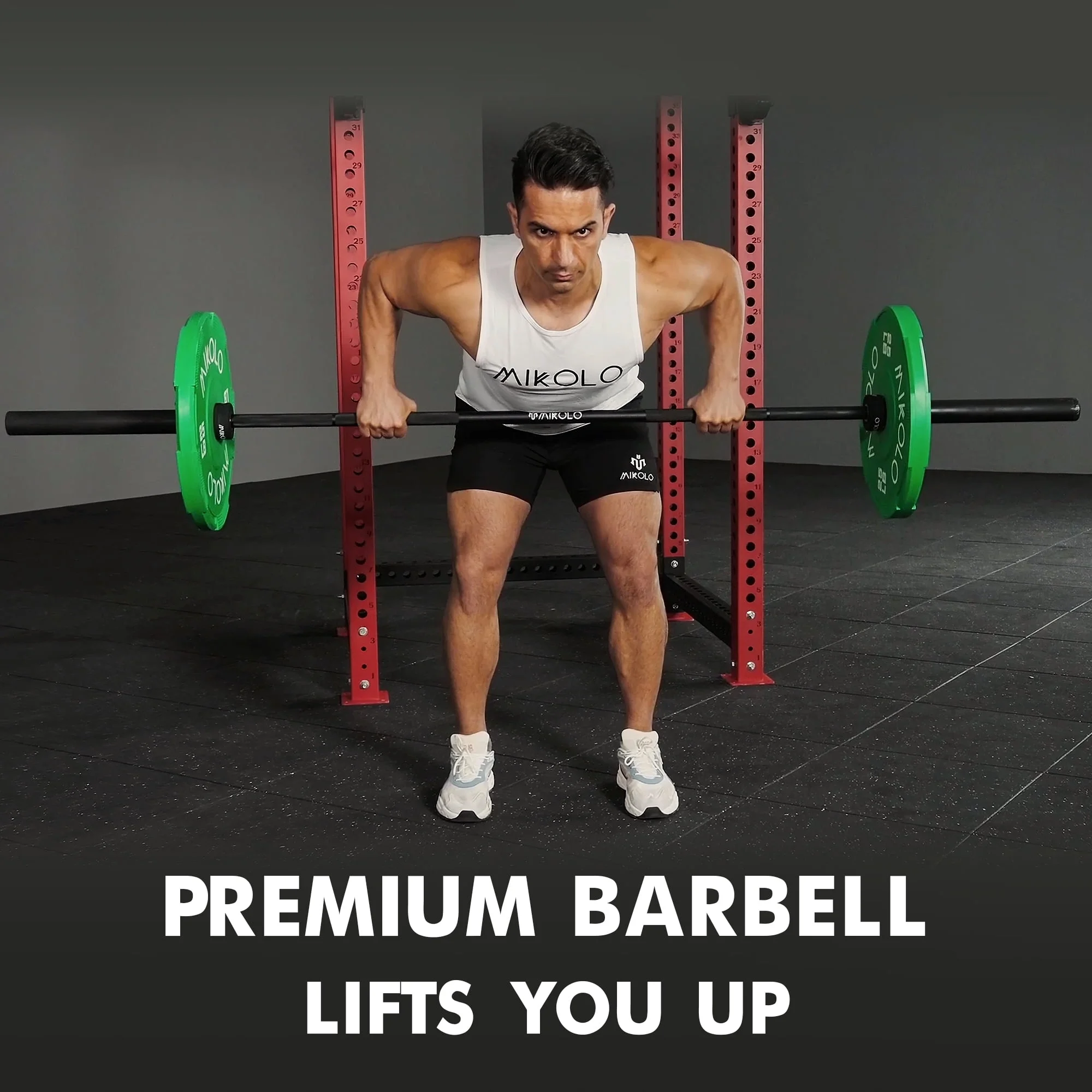 Mikolo 7ft Olympic Barbell, Barbell for Weightlifting and Powerlifting 45lb, Olympic Bar for 1500lbs Capacity, Weight Bar Fit 2-?Standard Weights - Image 60