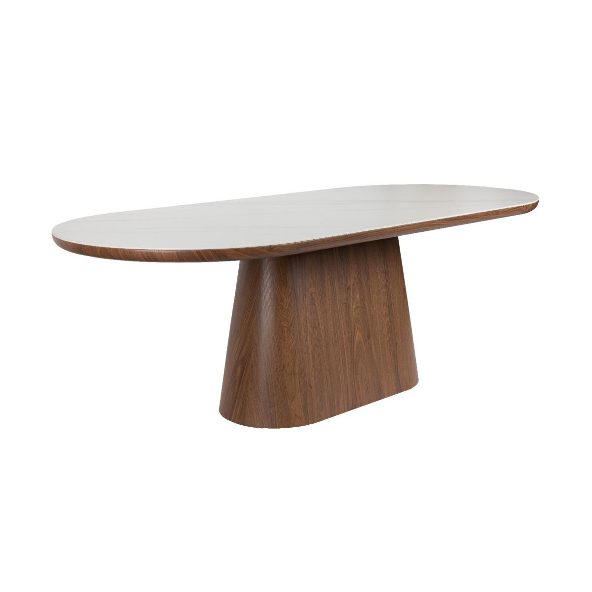 Puur - Alivia eettafel ovaal - walnoot