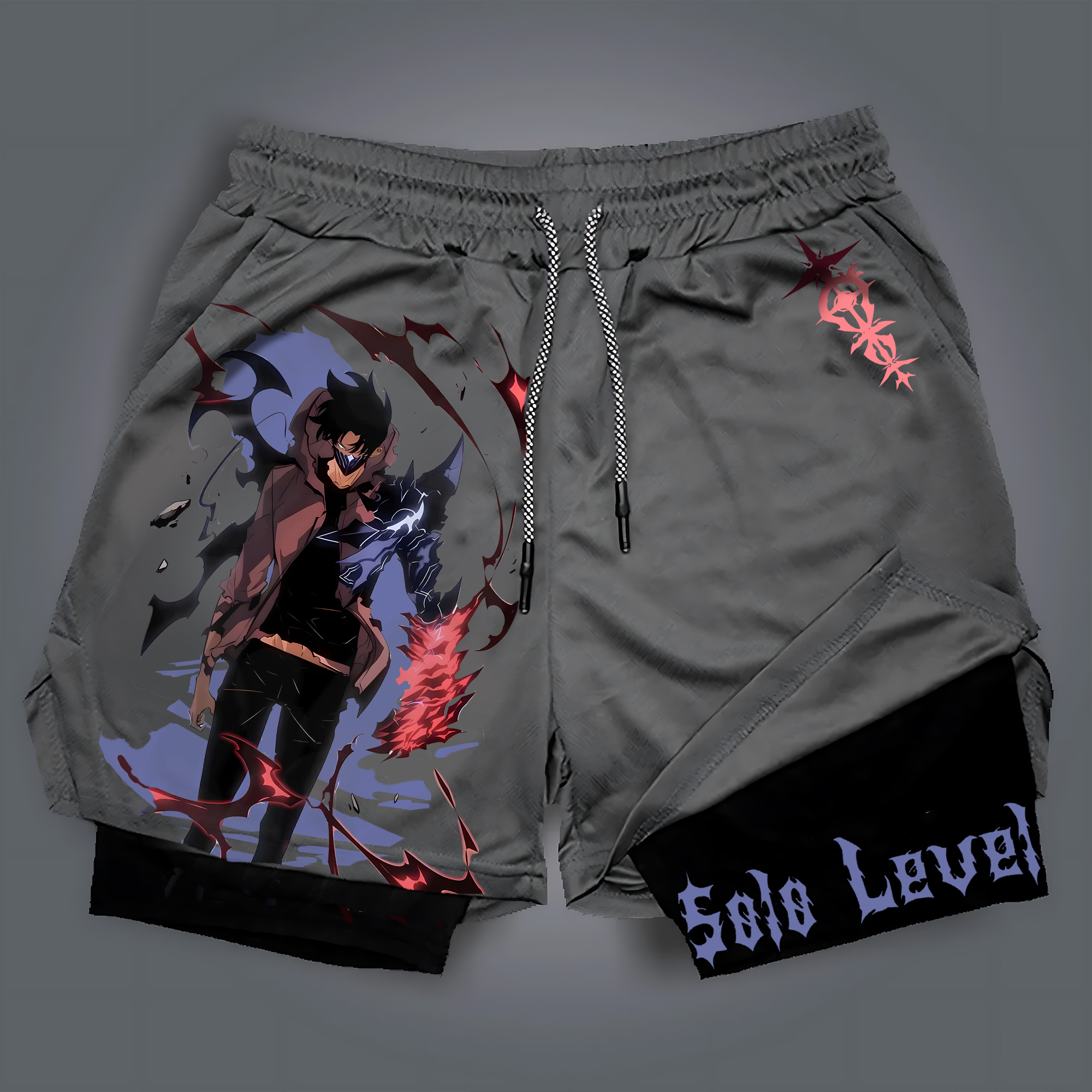 Unisex  “Comicssoul” Casual Anime Streetwear Shorts