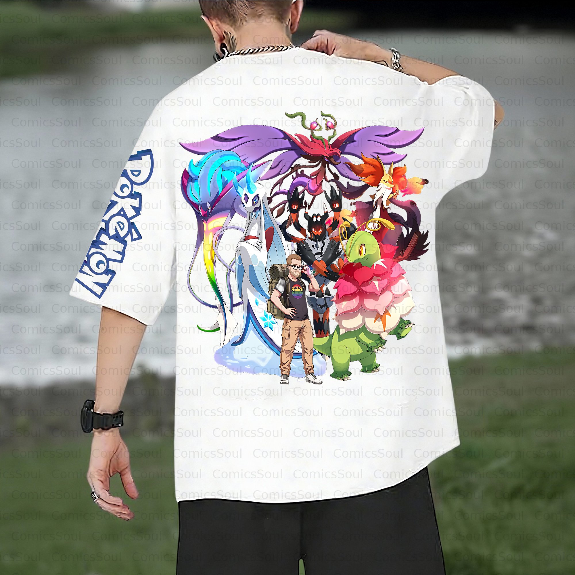 Unisex Anime Inspired Vintage T-Shirt