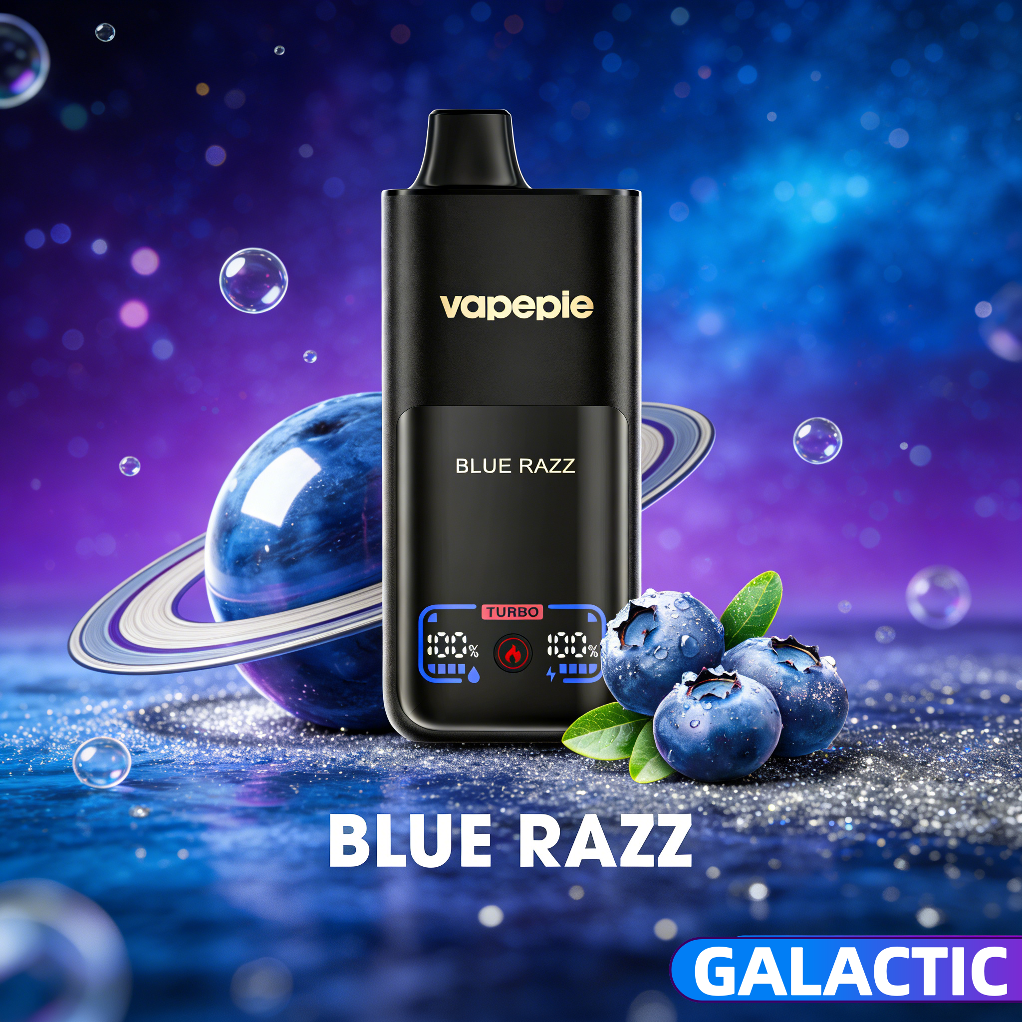 Blue Razz-VAPEPIE Mega 70.000 Züge