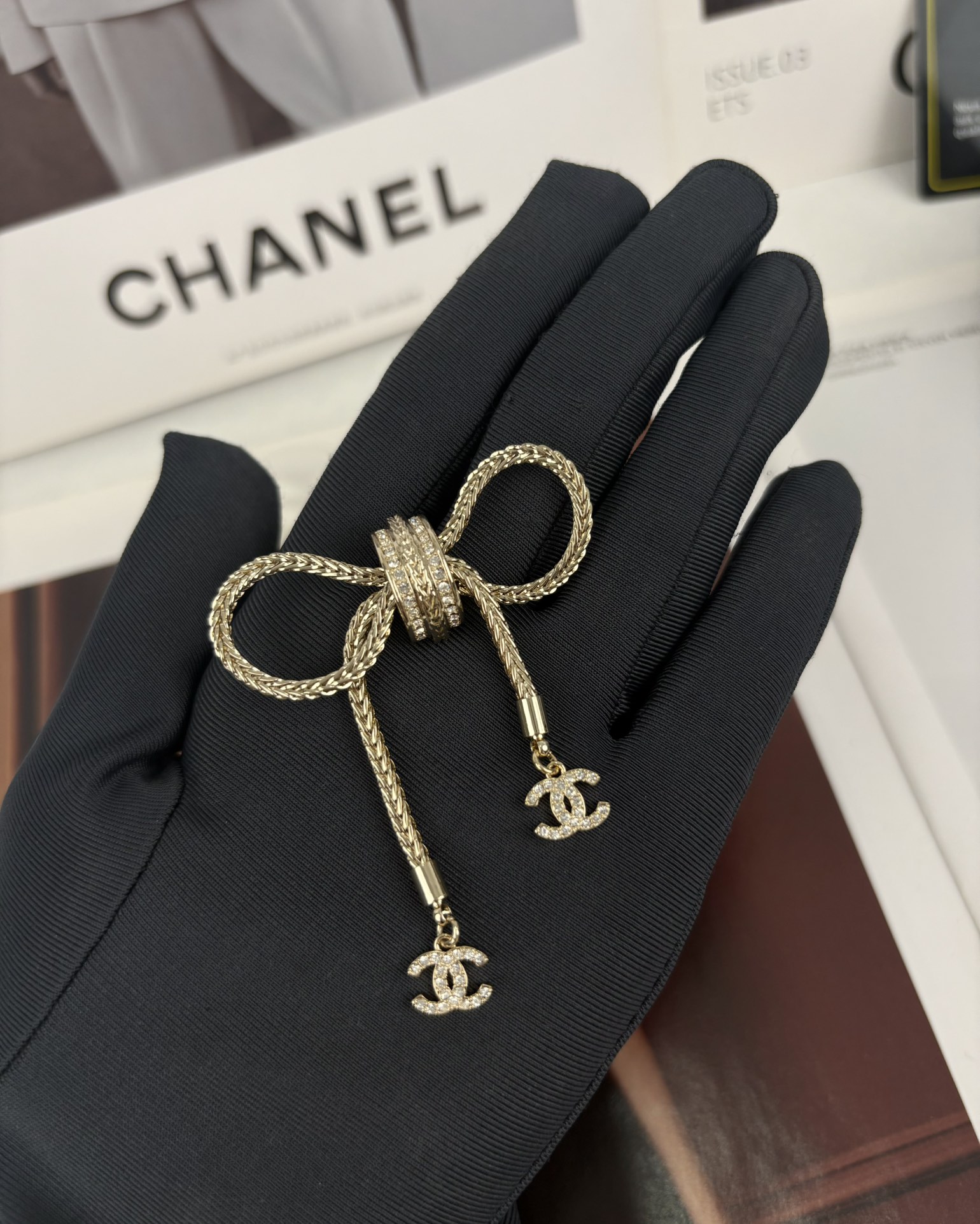 Chanel Bow Brooch - Original Replica Club