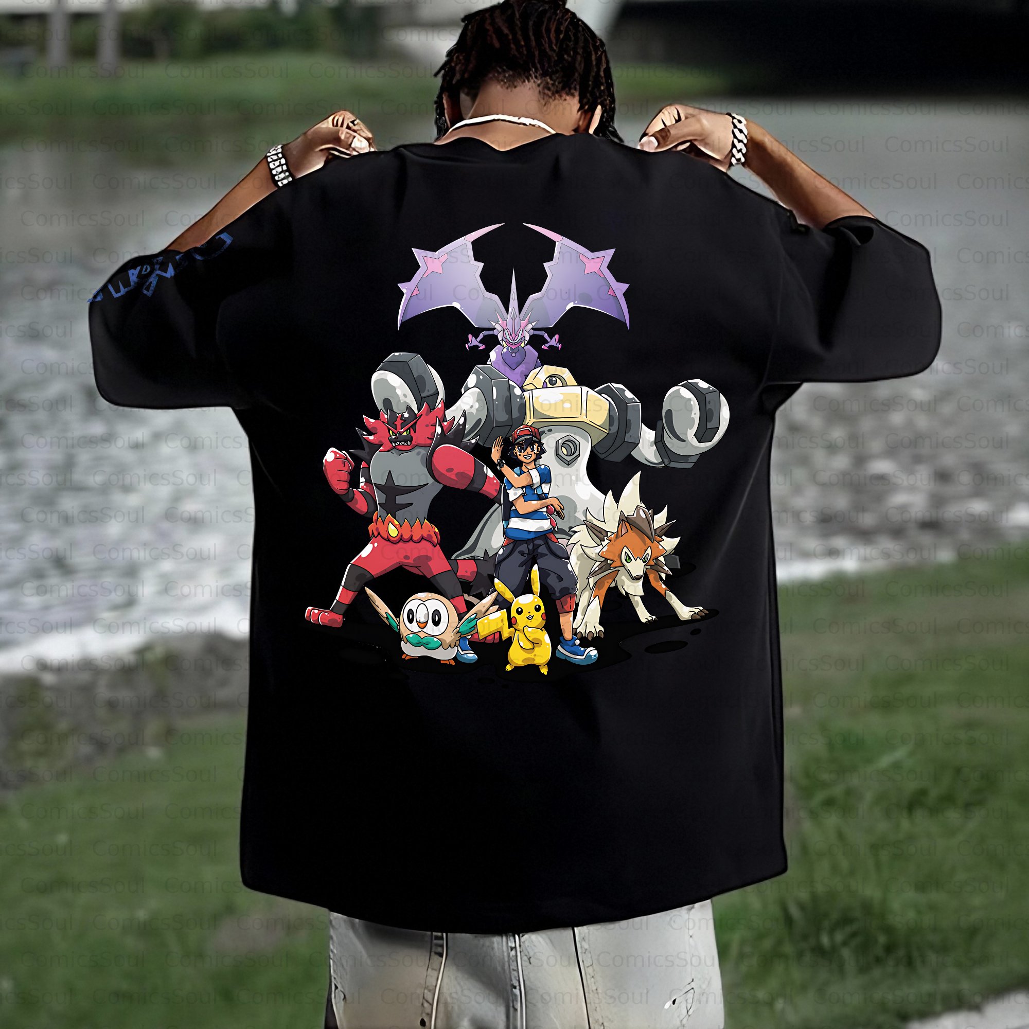 Unisex Anime Inspired Vintage T-Shirt