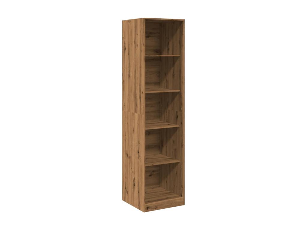 Armario artesanal de roble 50x50x200 cm de madera contrachapada