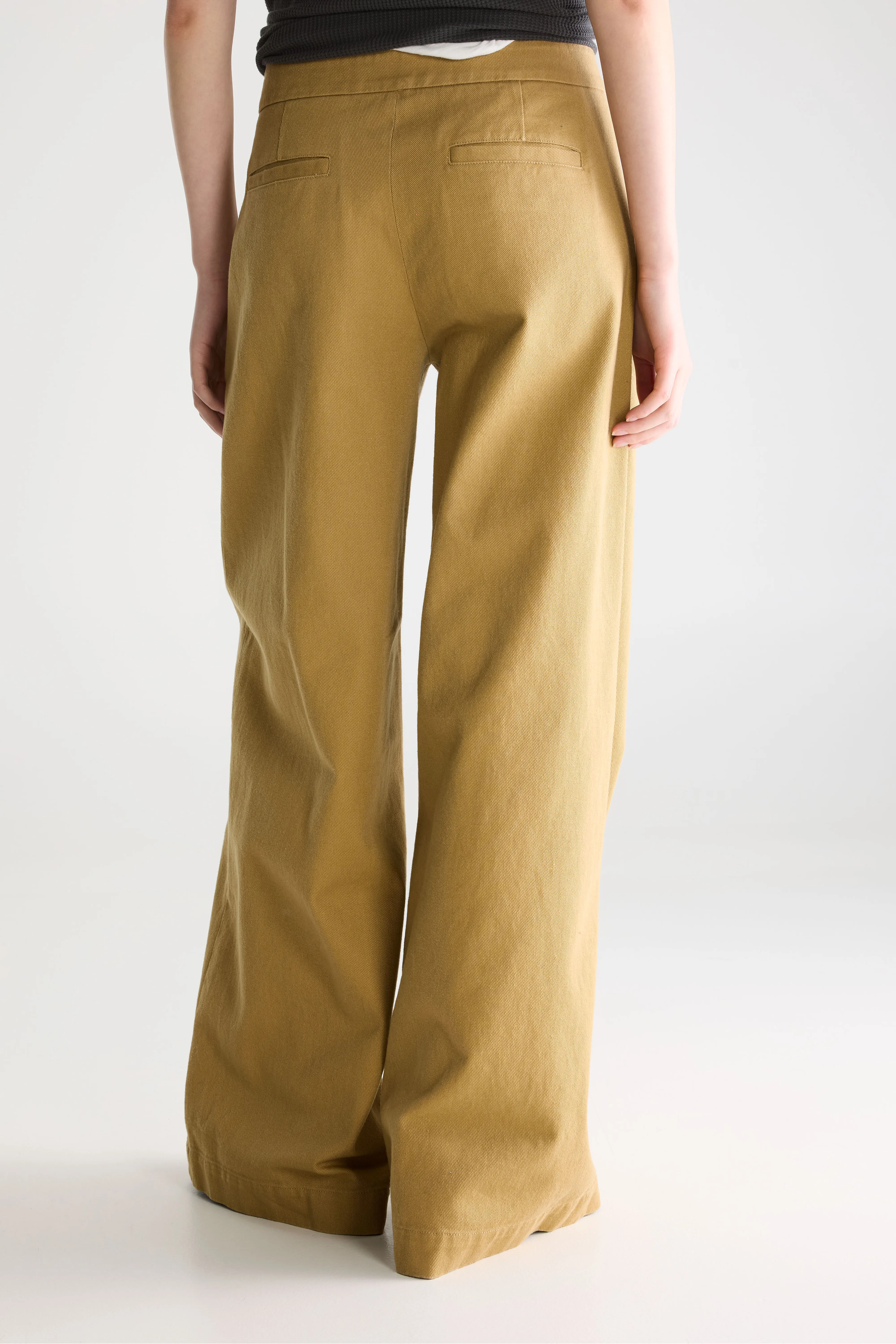 Bellerose Jesper wide trousers (261 / W / SAHARA)