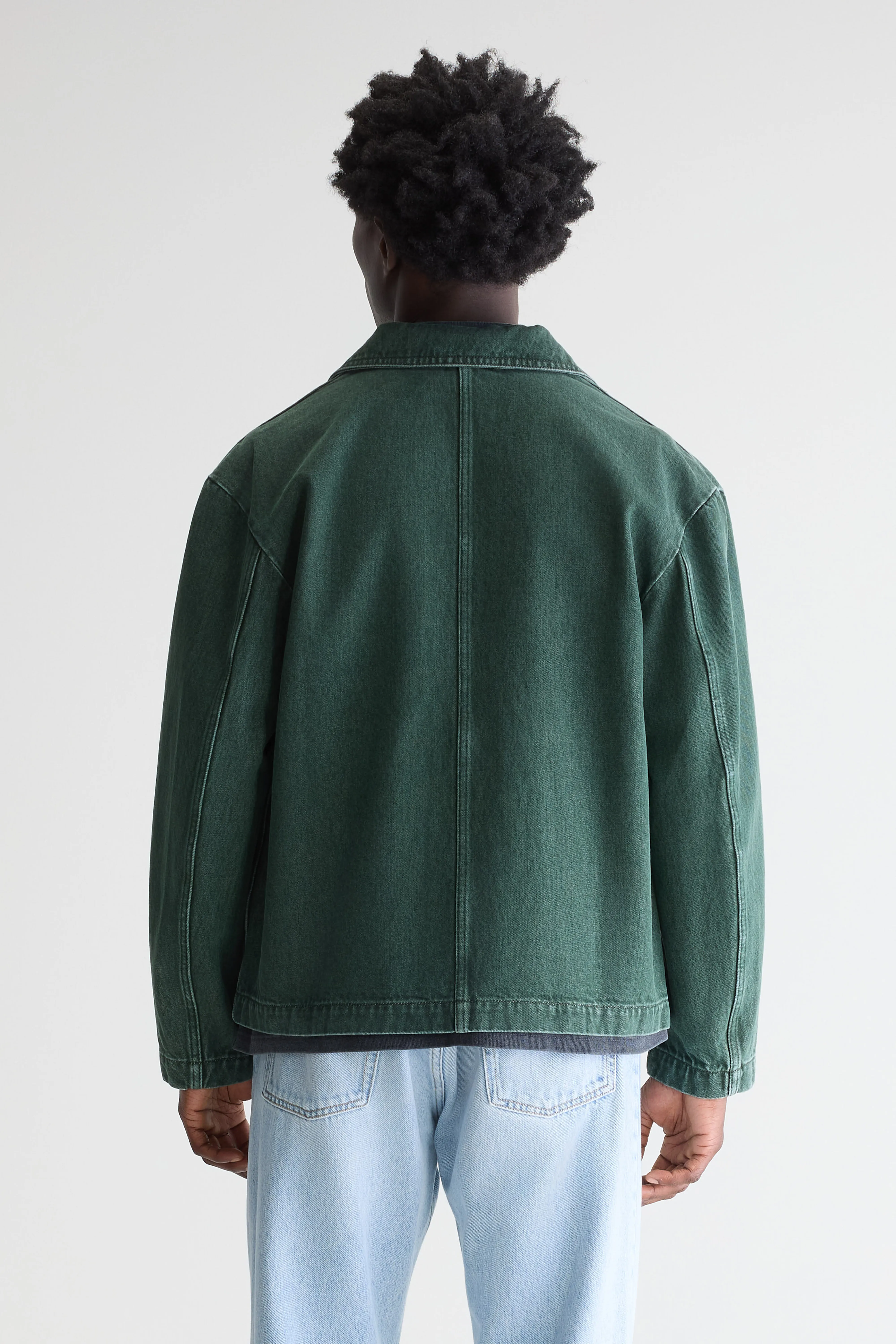 Bellerose Kadillac denim jacket (261 / M / GREEN USED)