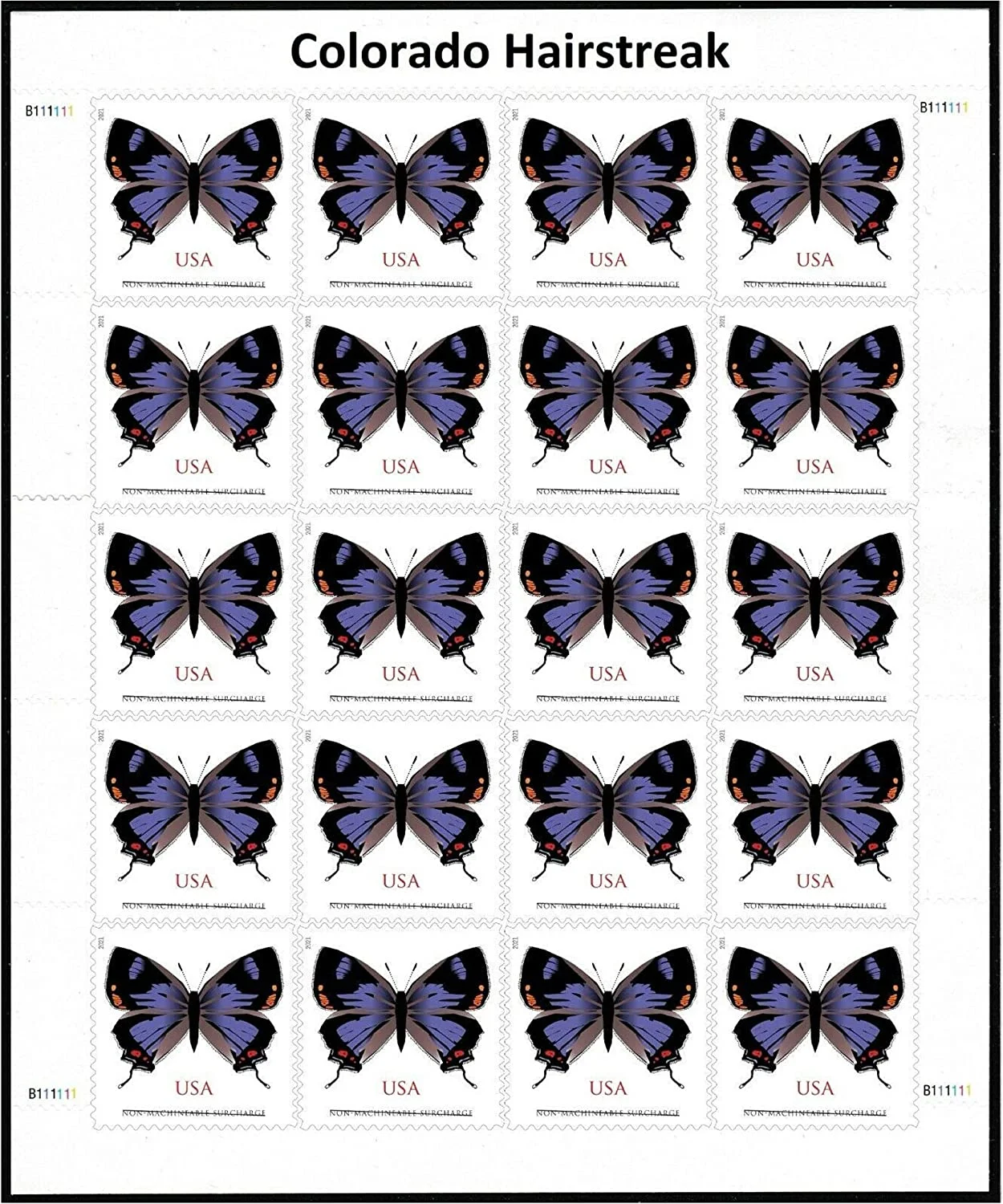 $1.12 Colorado Hairstreak Forever Stamps