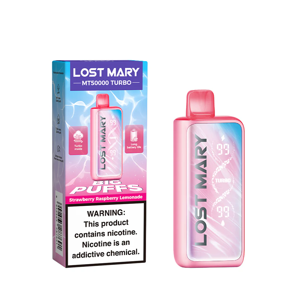 LOST MARY MT50K Turbo újratölthető eldobható e-cigaretta (minden íz)