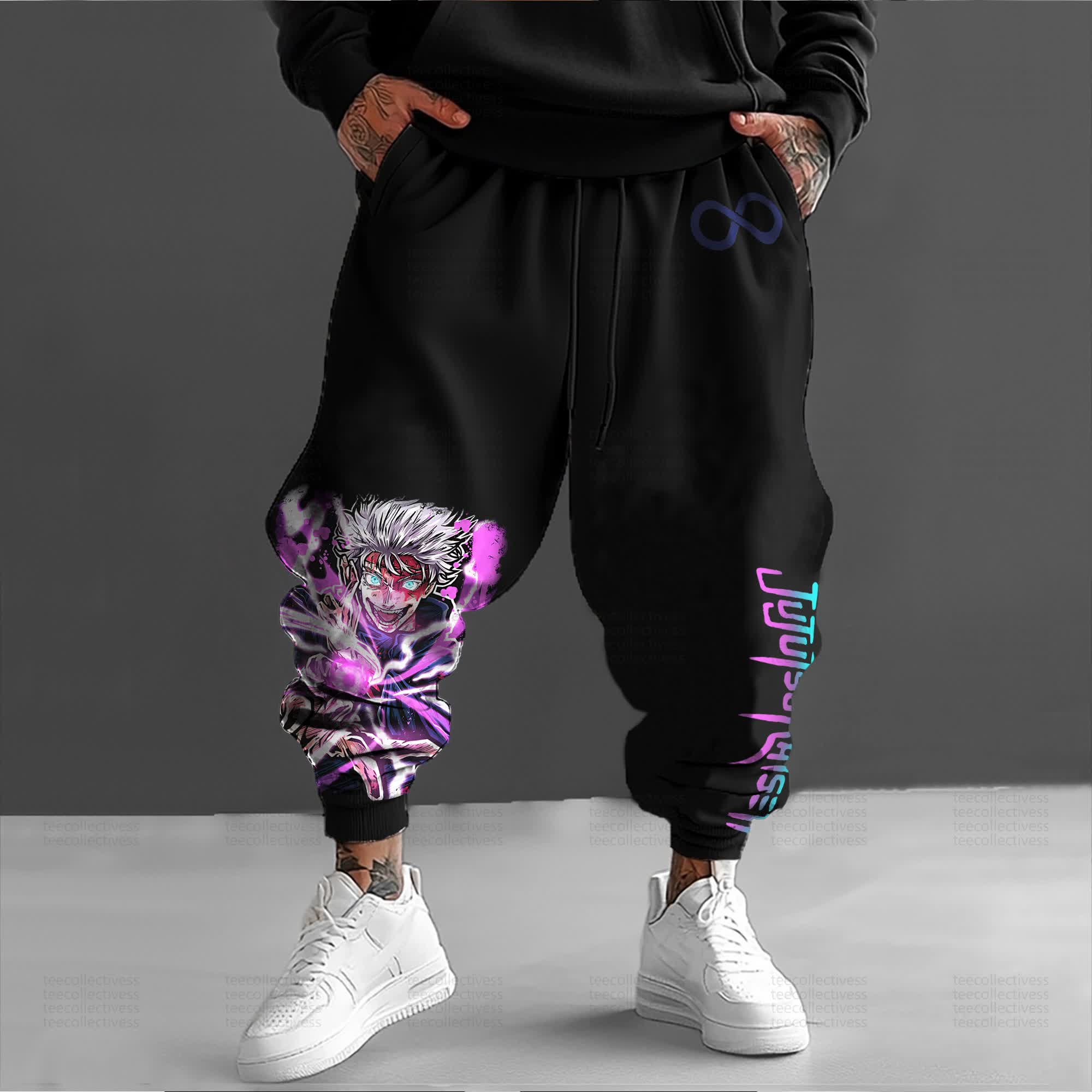 Unisex Anime Inspired Vintage Pants丨Comicssoul