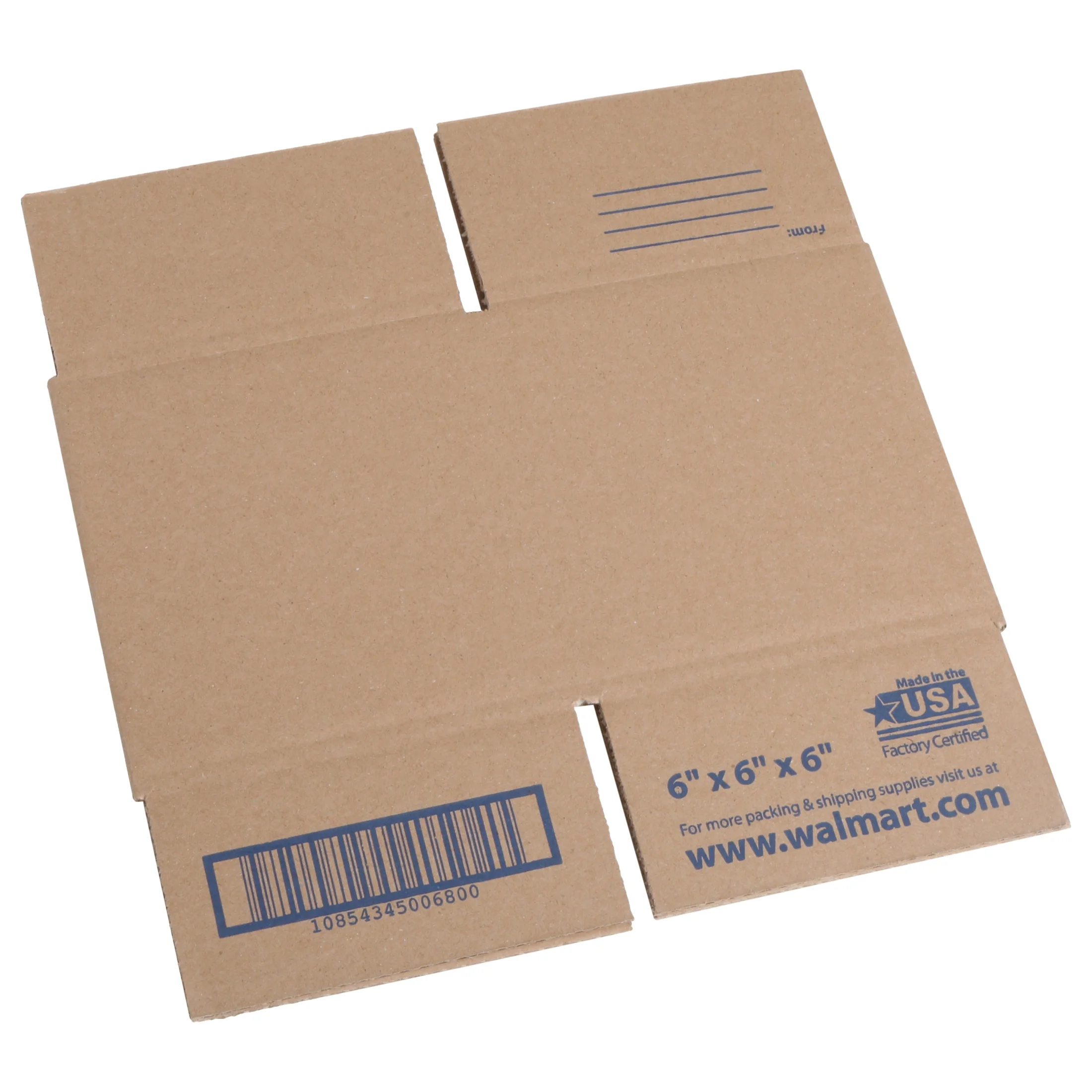 (10 pack) Pen+Gear Recycled Shipping Boxes, 6 in. L x 6 in. W x 6 in. H, 30-Count - image 3
