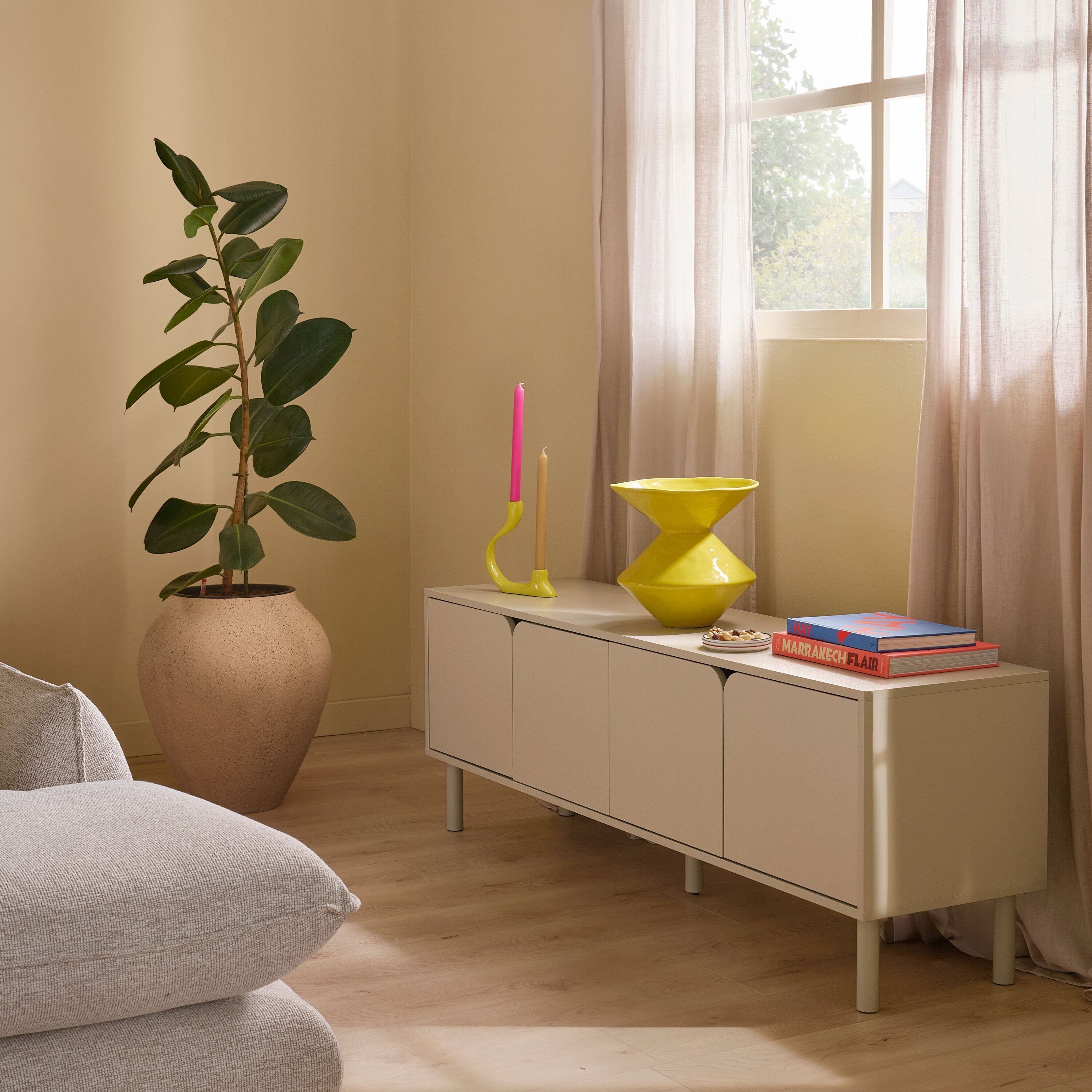 Blokker Husk Tv-meubel - Cashmere