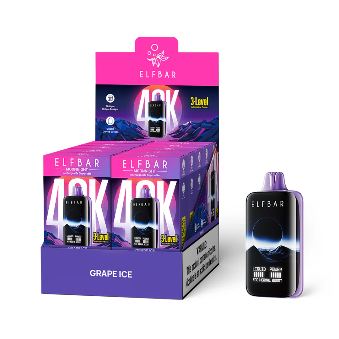 ELFBAR MoonNight cigarette électronique jetable rechargeable (toutes les saveurs)