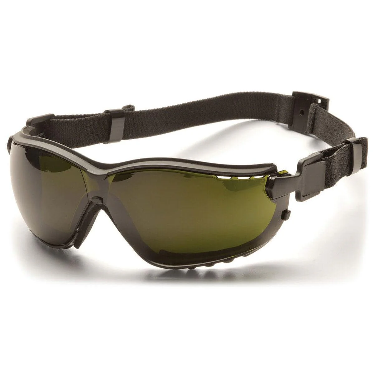 Pyramex V2G Safety Glasses/Goggles Black Frame Shade 5 Lens - KTF Painting Interior Exterior