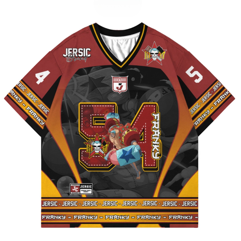 One Piece Anime Football Jersey