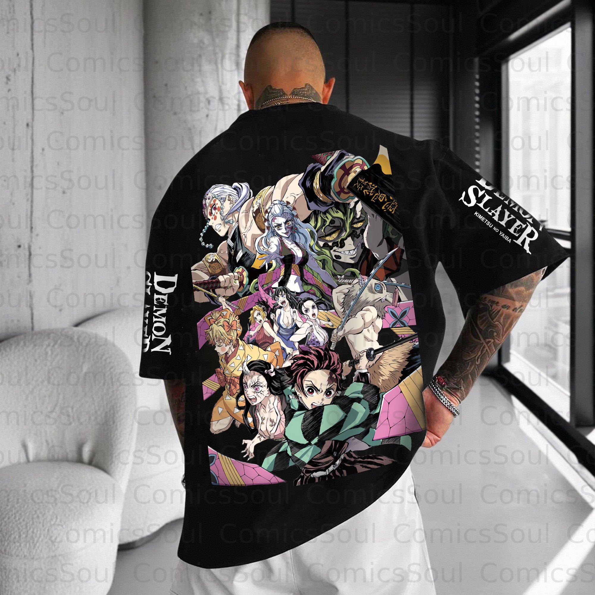 Unisex Anime Inspired Vintage T-Shirt