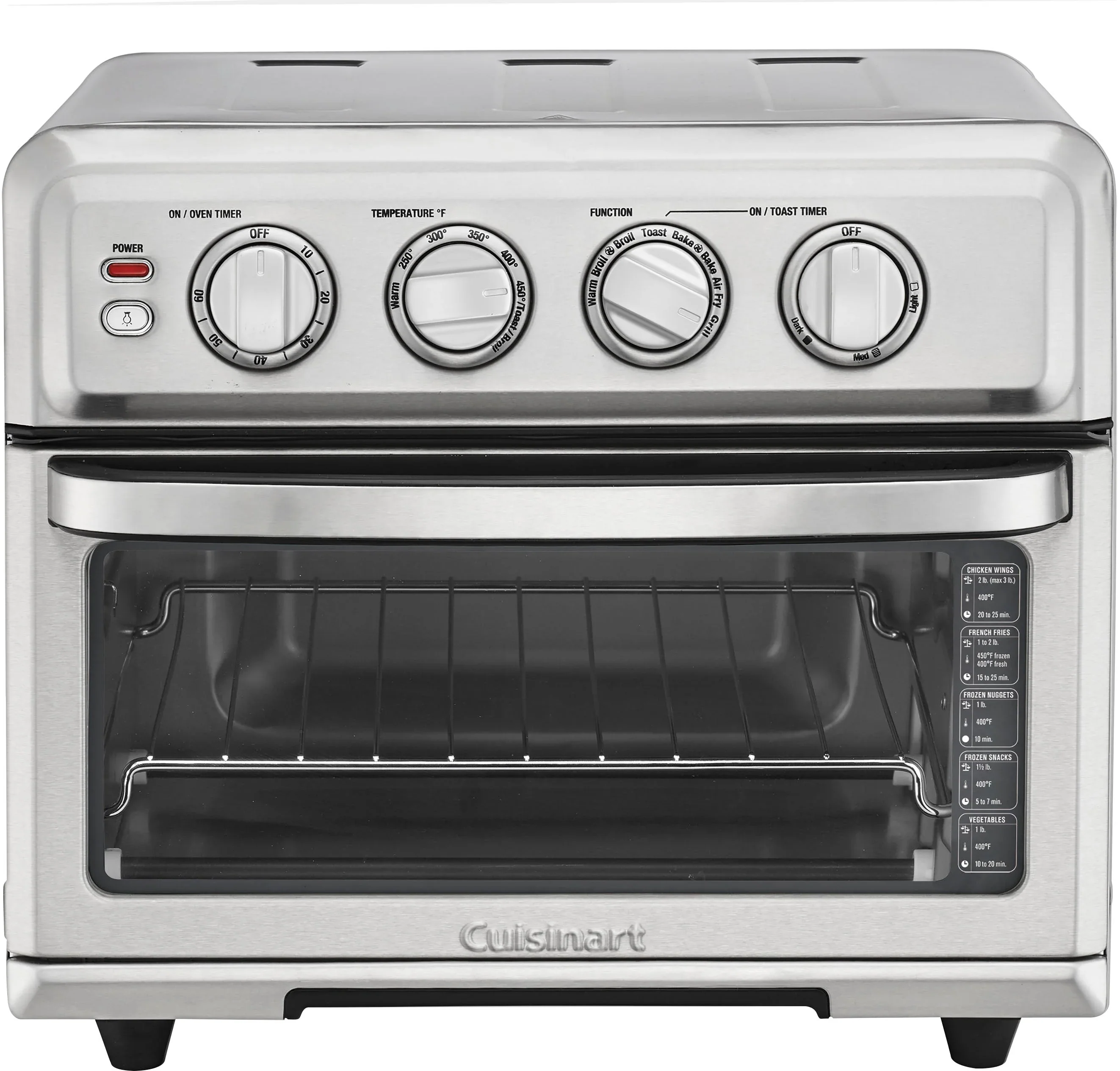 Cuisinart – Air Fryer Toaster Oven with Grill – Stainless Steel