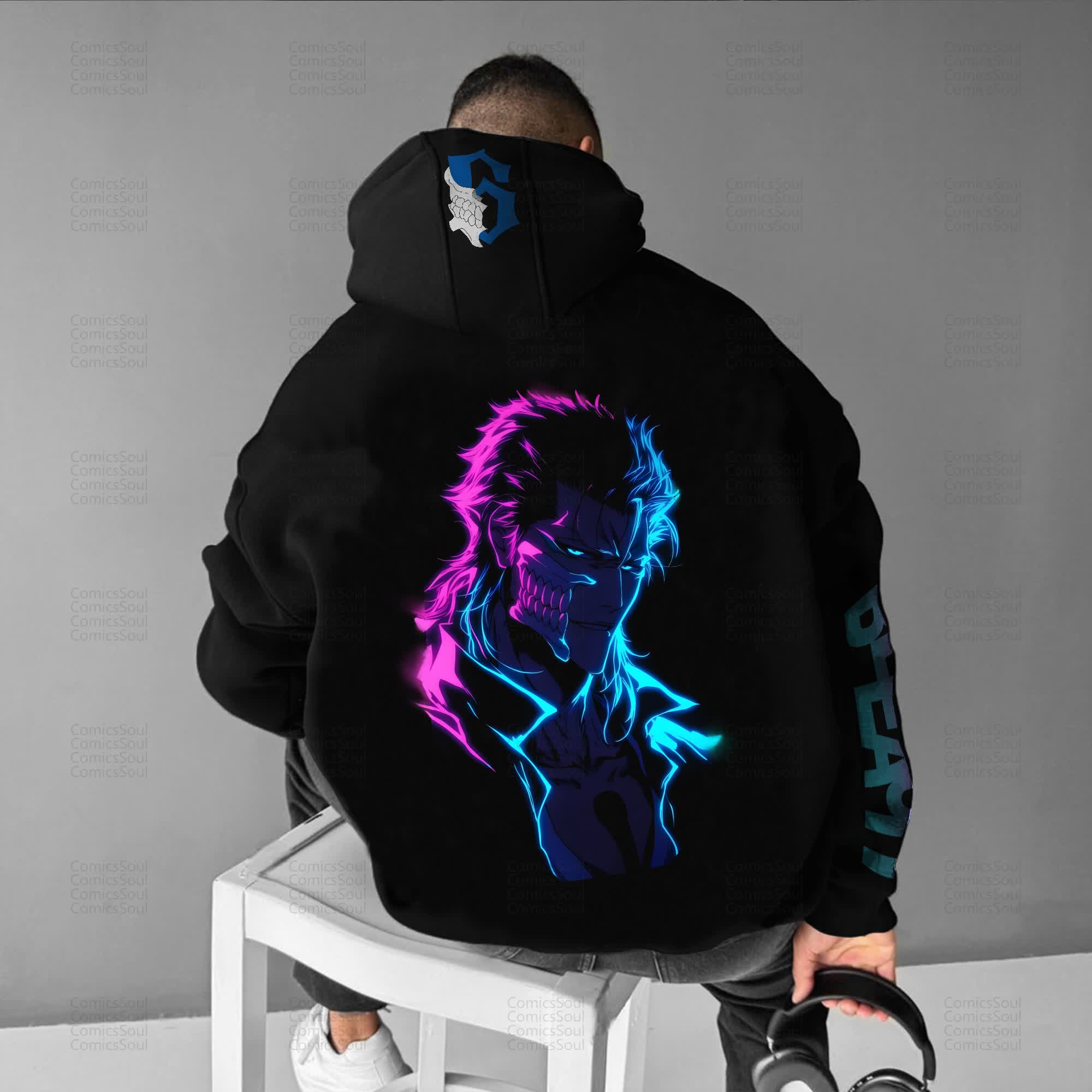 Unisex “Comicssoul” Anime Graphic Streetwear Vintage Hoodie