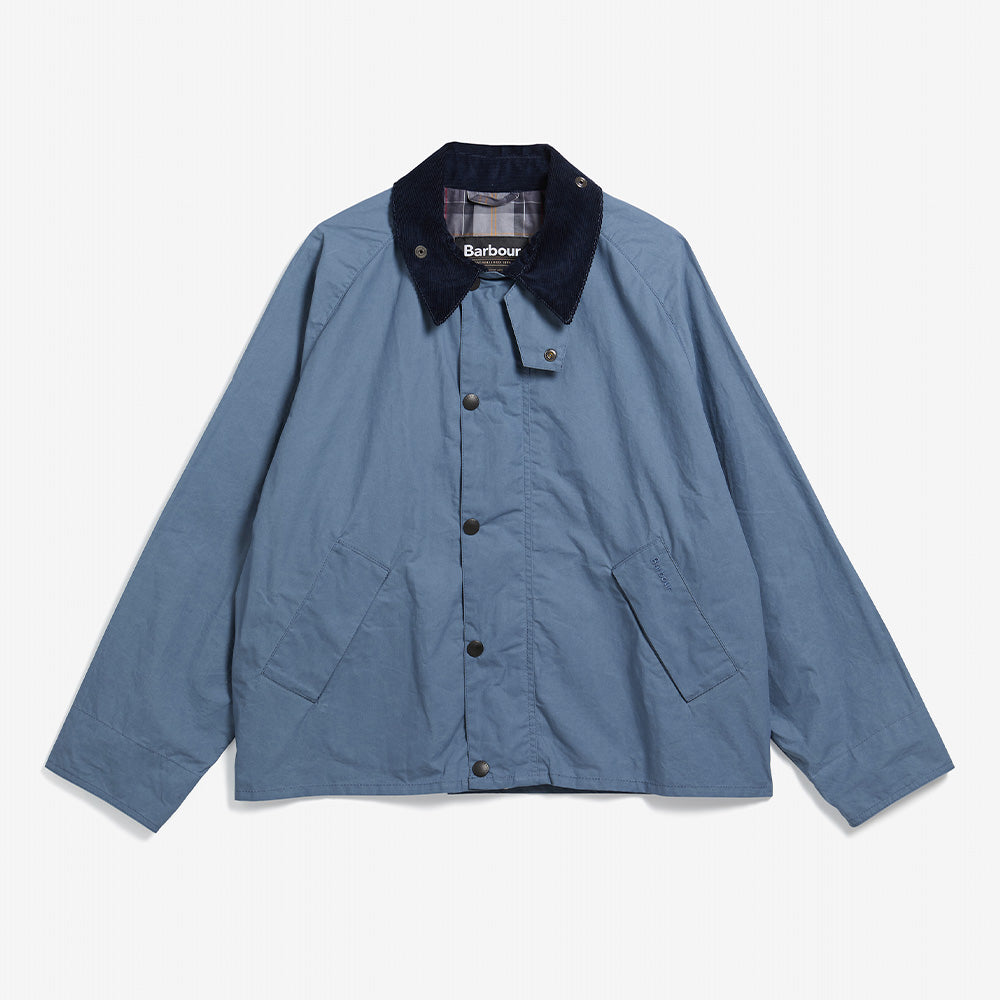 Barbour - Veste Transport Cotton - Bleu Washed