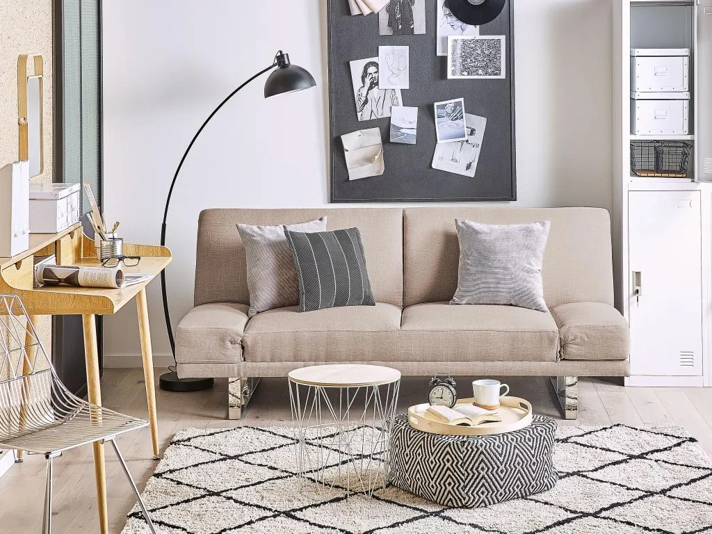 Sofá cama Mueblestop Beige 05157DYGV