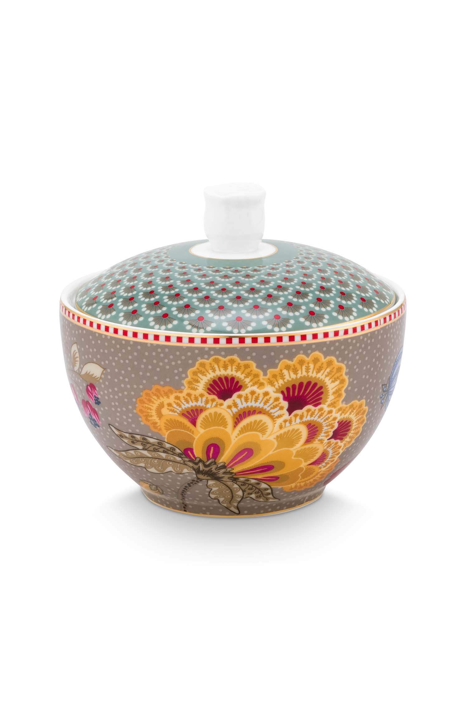Sugar Bowl Blooming Tales Fantasy Khaki/Blue 300ml