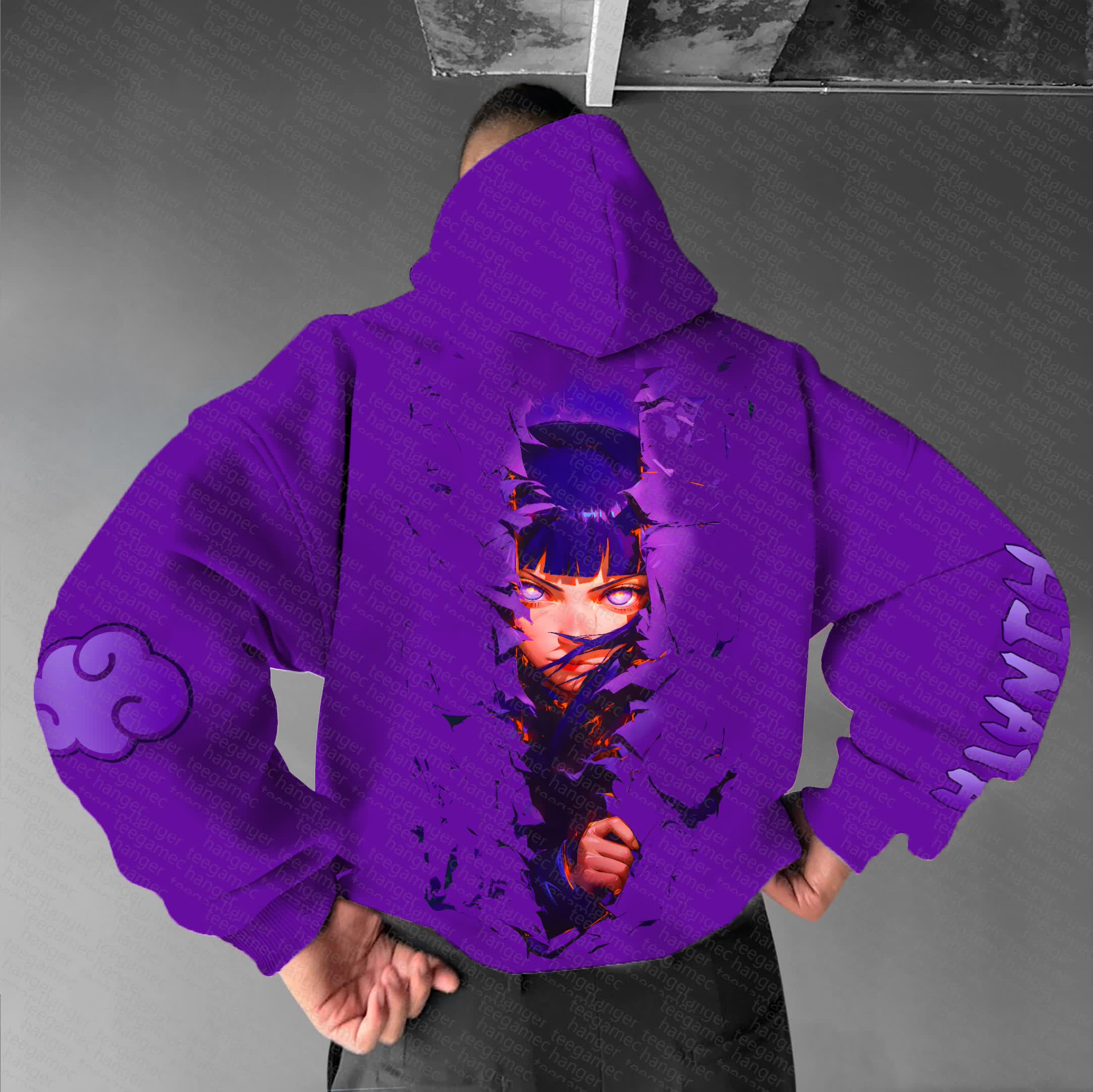 Unisex  Anime Graphic Streetwear Vintage Hoodie