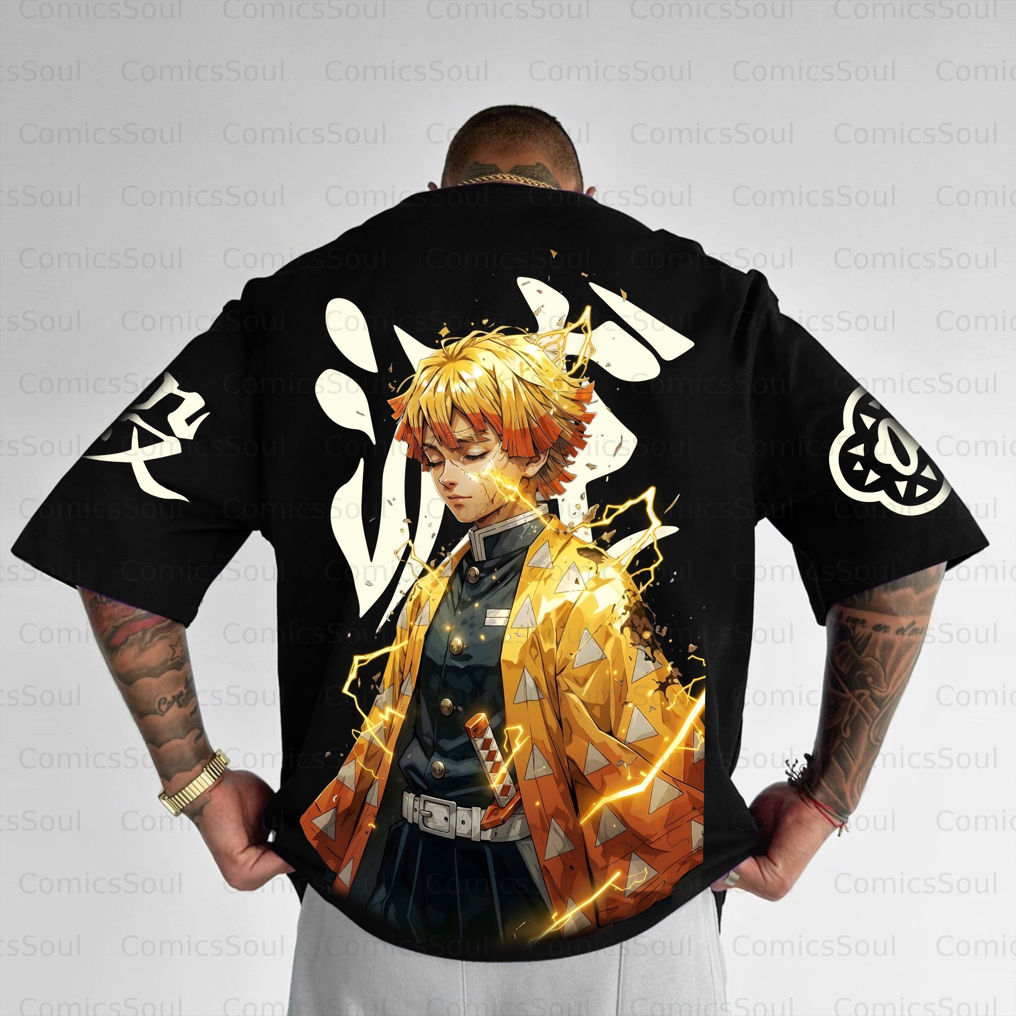 Unisex Anime Inspired Vintage T-Shirt| KNY