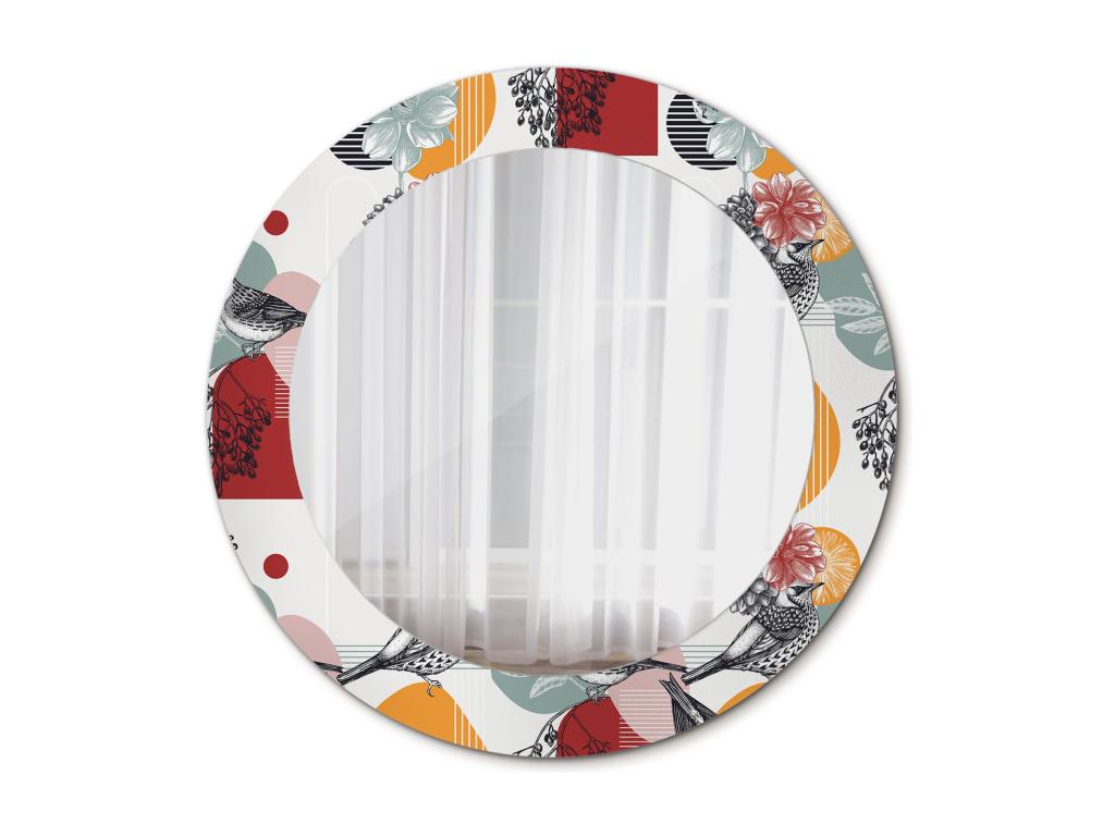 Espejo decorativo redondo - Vintage Patki - 70 cm