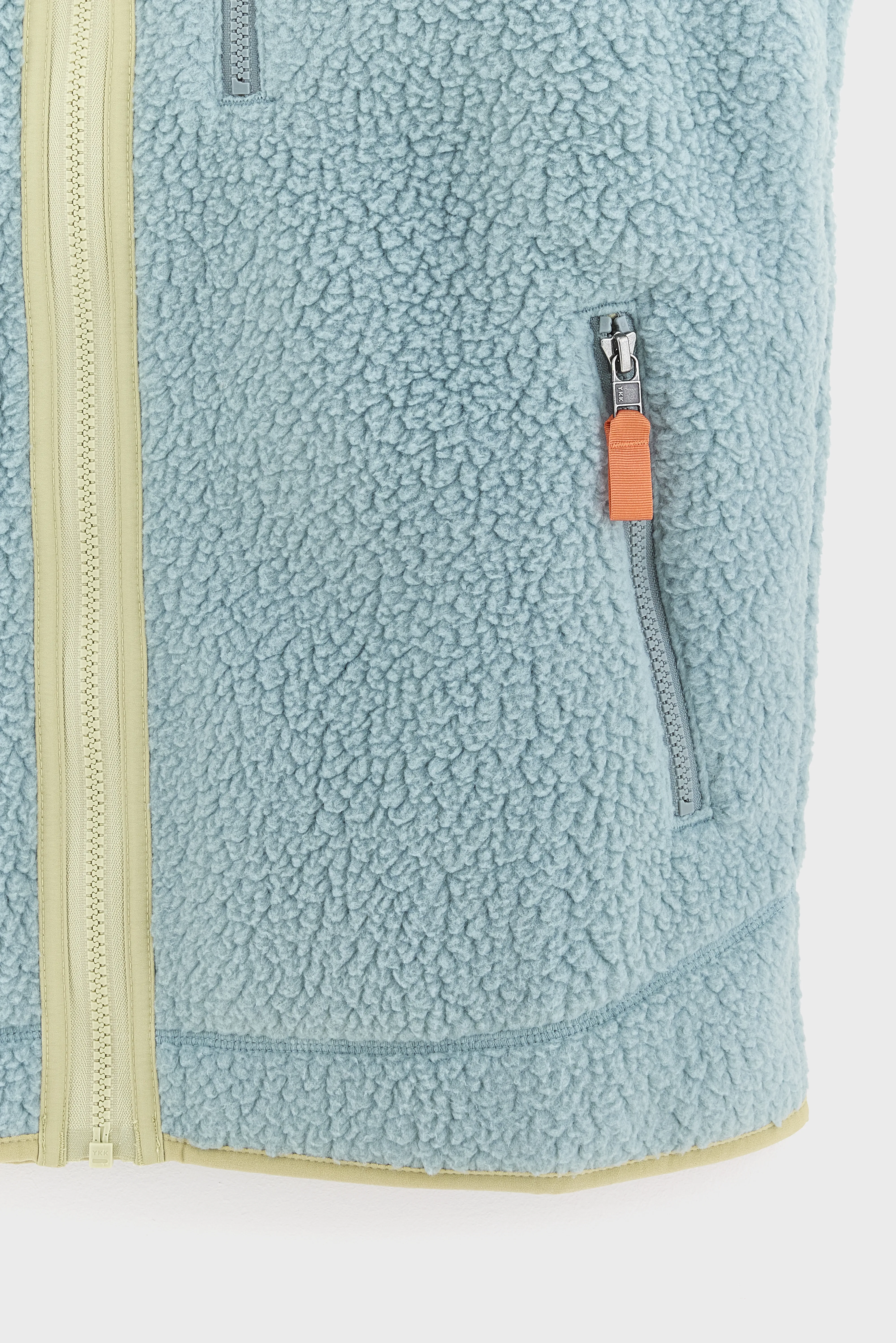 Bellerose Men's Retro Pile Fleece Vest  (261 / M / BLUE)