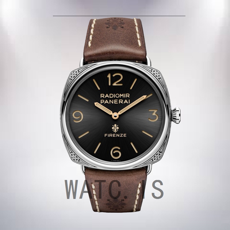 Panerai Radiomir Men's 44mm PAM00672 Automatic Silver-tone