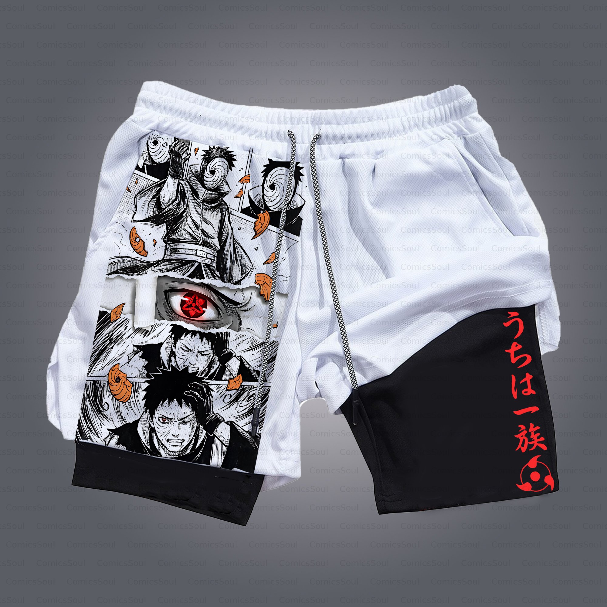 Unisex Casual Anime Streetwear Gym Shorts