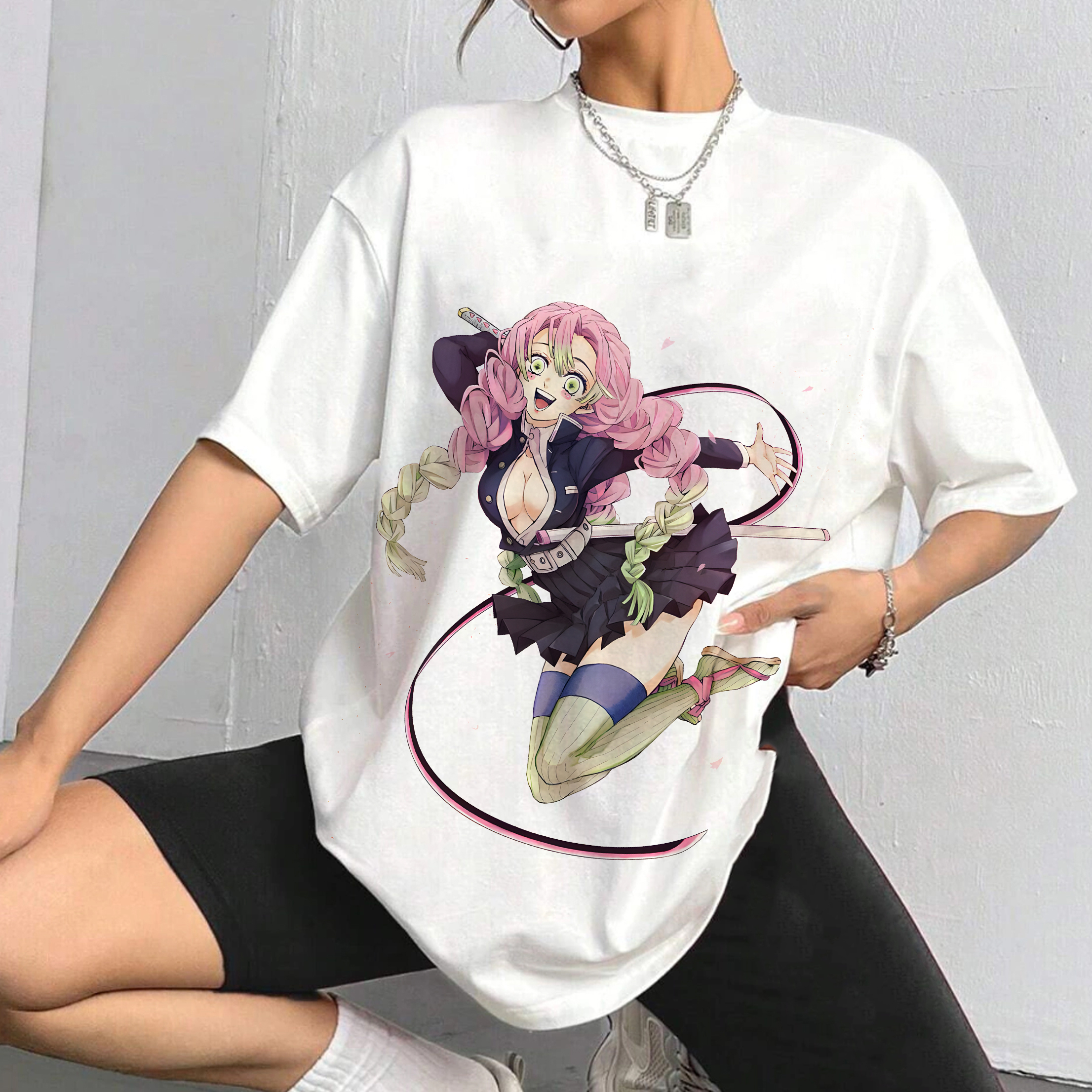 Unisex Anime Inspired Vintage T-Shirt