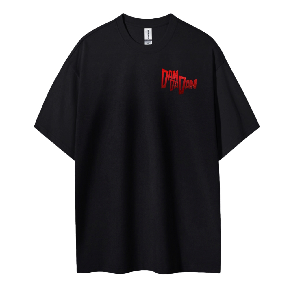 DANDADAN Cotton Unisex Round Neck Anime T-shirt TeeThreads Sustain the Scene with Custom Apparel