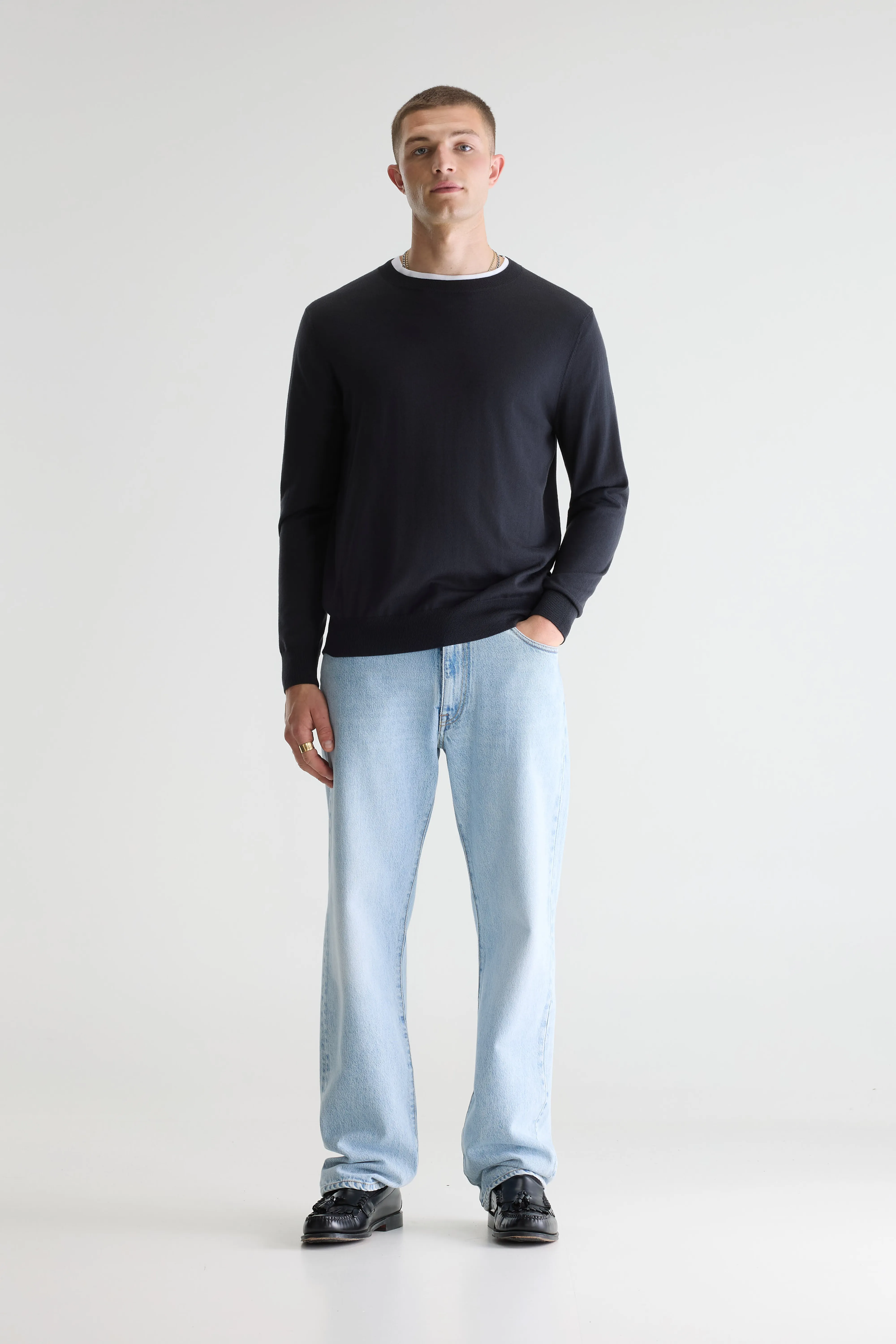 Bellerose Dilles crewneck sweater  (261 / M / LICORICE)