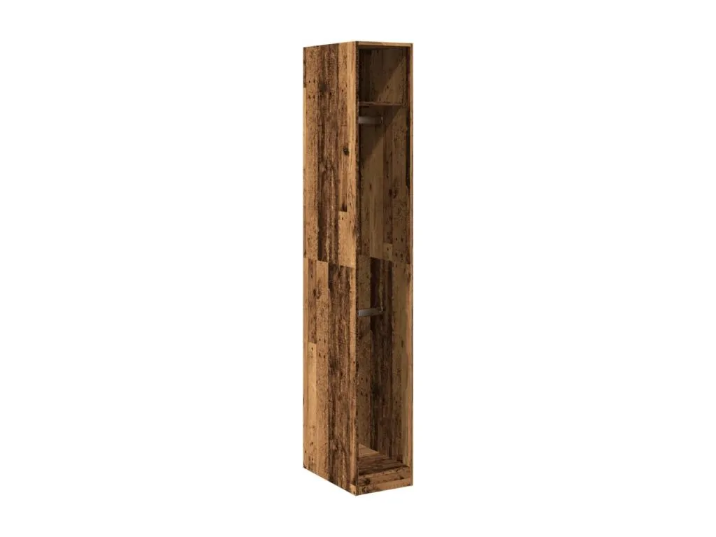 Armario vertical Casahandy estilo vintage 30x50x200 cm en madera contrachapada