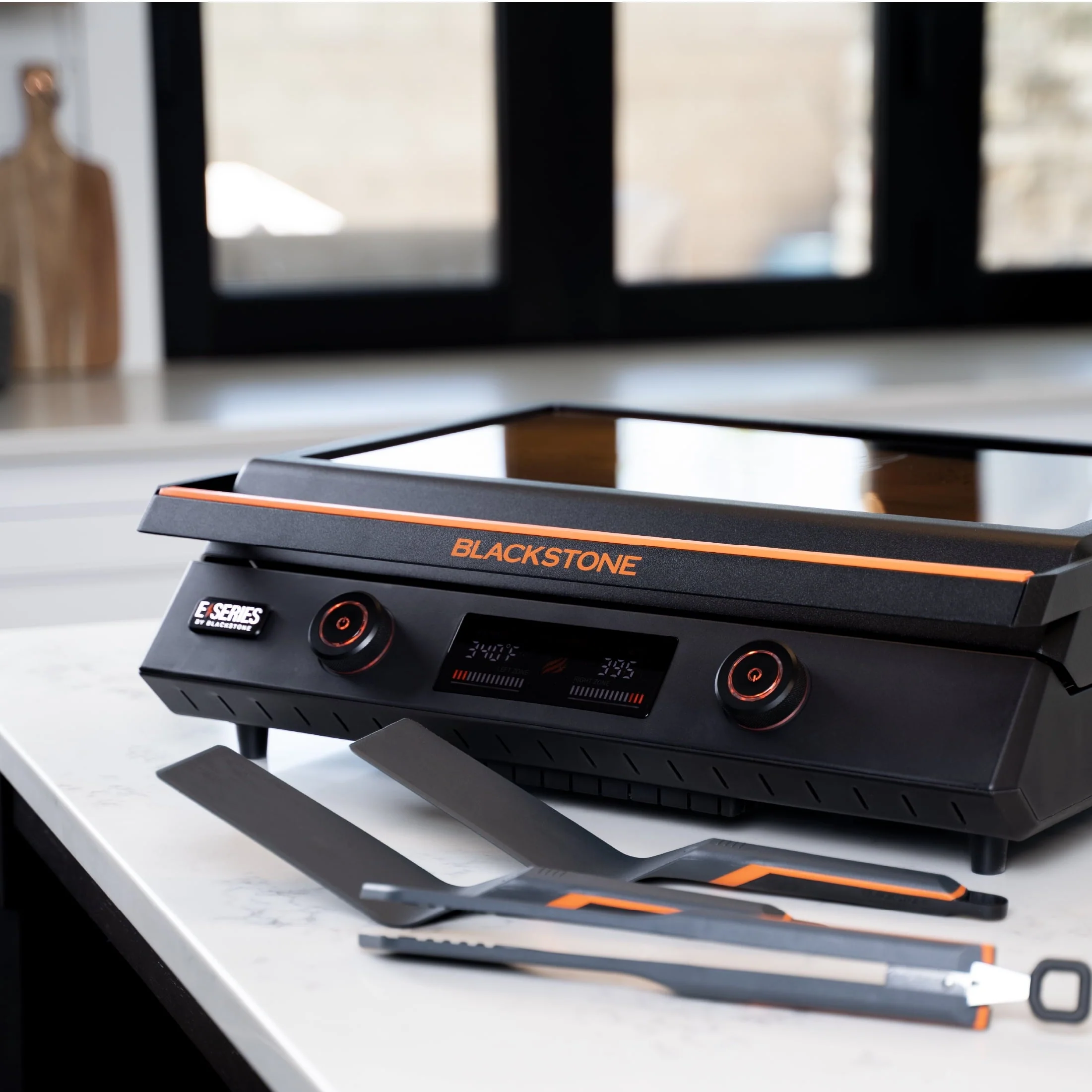 Blackstone E - Series 2 - Burner 22" Electric Tabletop Griddle with Prep Cart