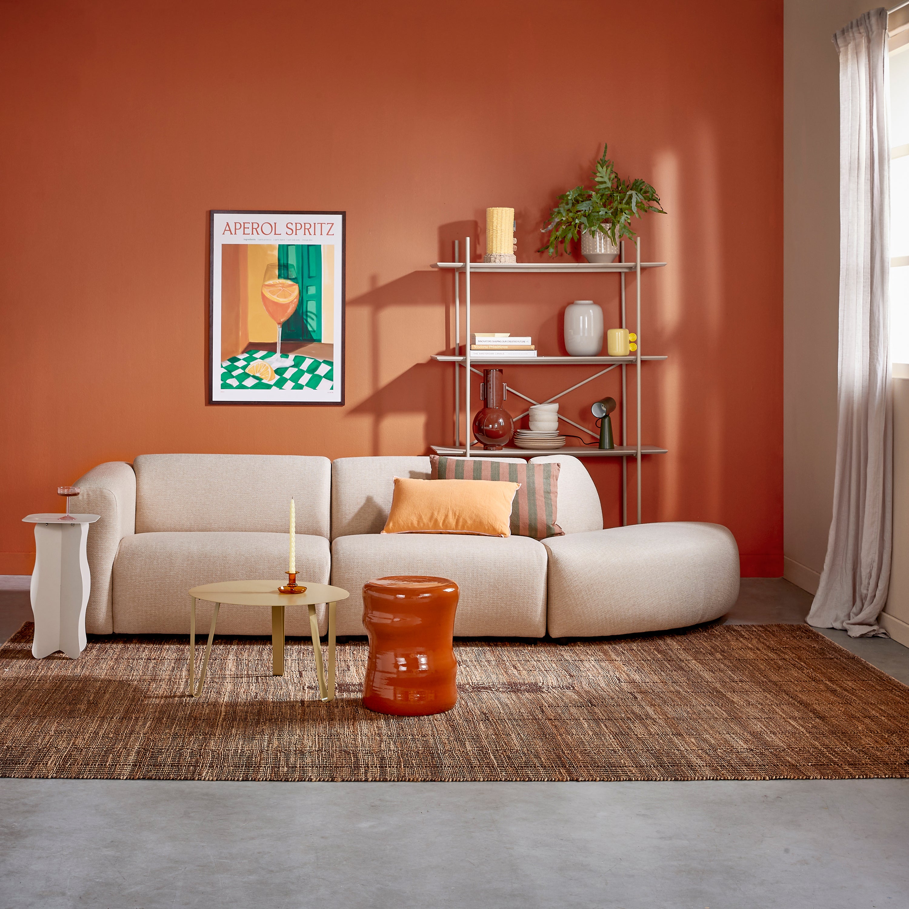 by fonQ Clip Bijzettafel Ø 60 cm - Sage