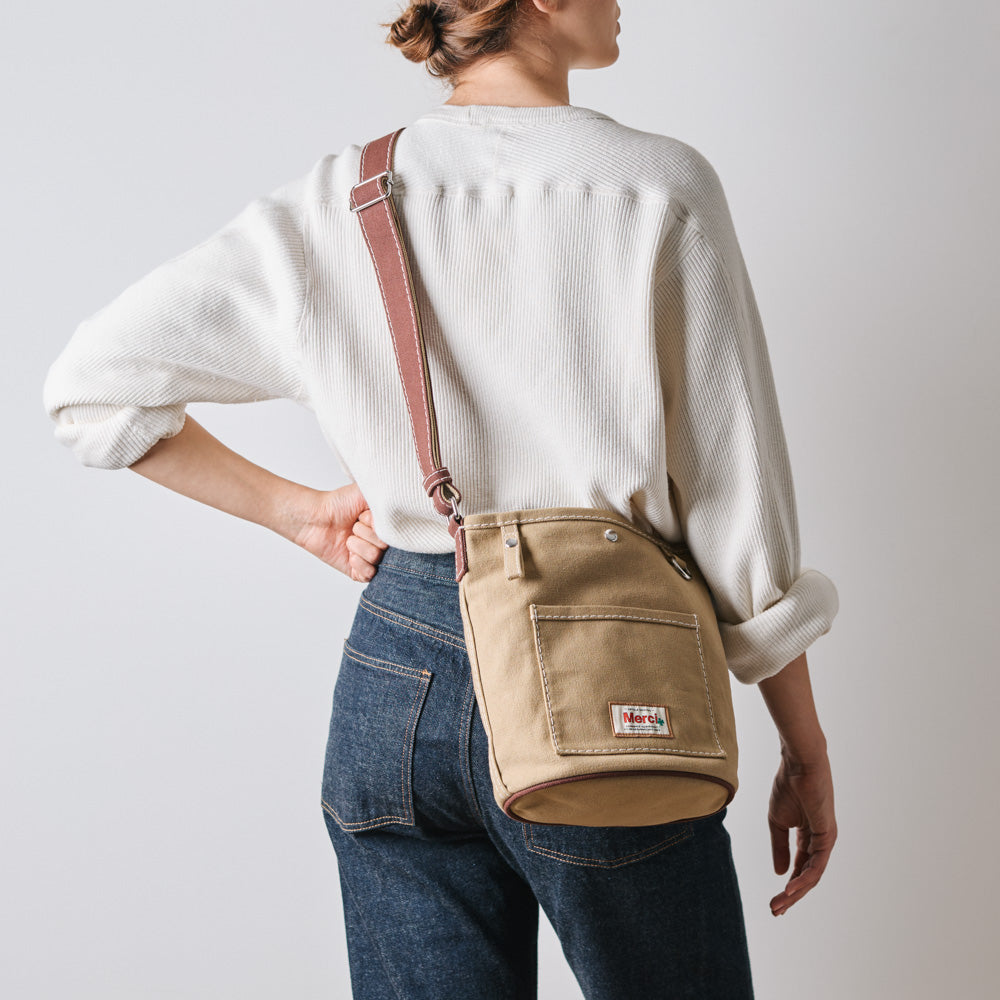 Merci - Sac Candide Seau - Marron