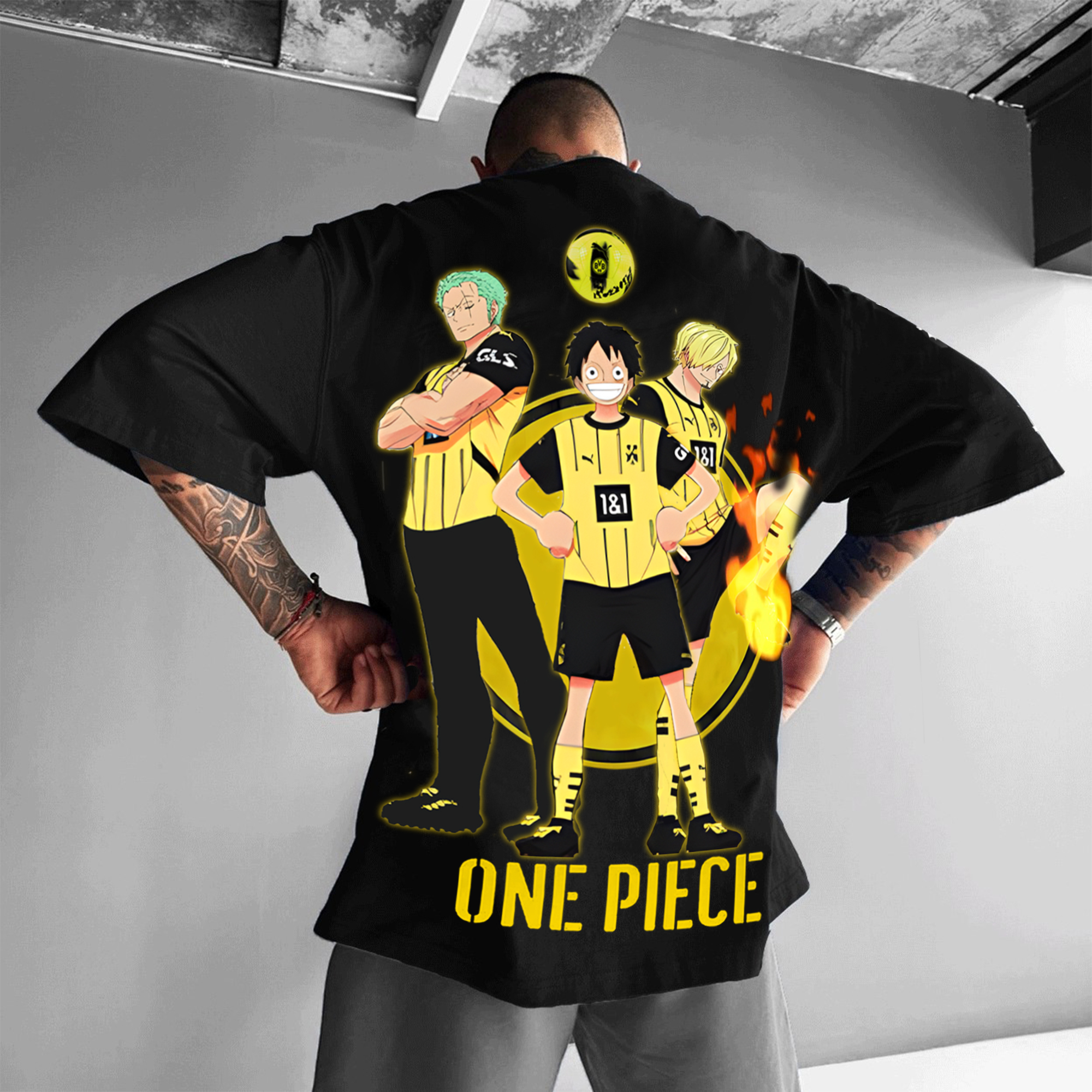 Unisex Vintage T-shirt | Borussia Dortmund x Comicssoul