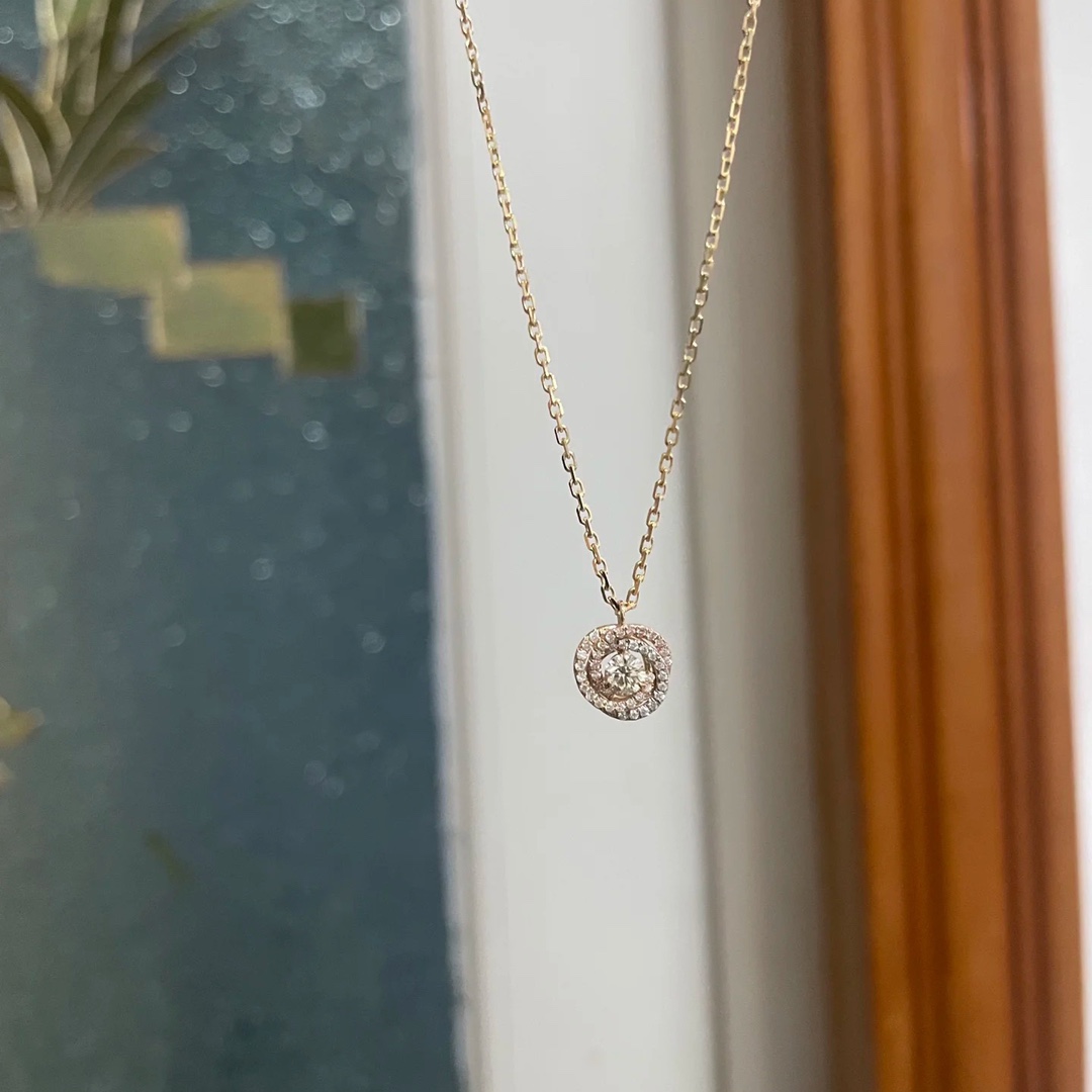 Cartier Full Diamond Paved Trinity Pendant Necklace - Original Replica Club
