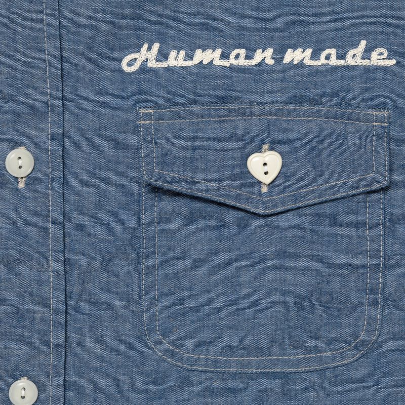 HUMAN MADE CHAMBRAY SHIRT