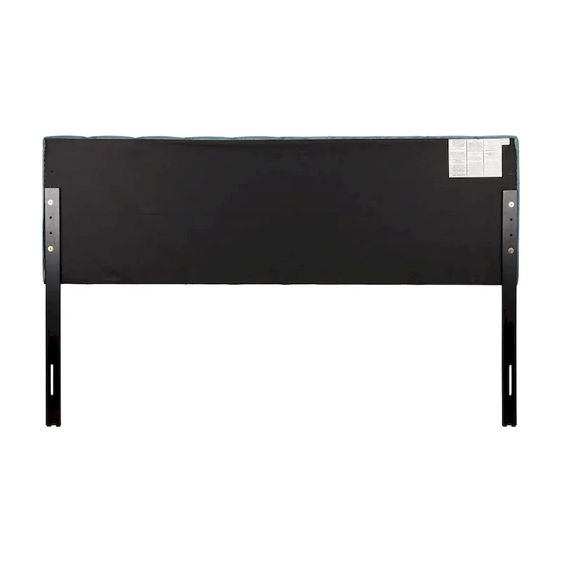 CorLiving Helena King Size Velvet Tufted Headboard
