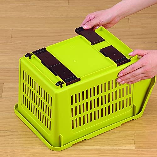 JapanBargain 4671, Japanese Stackable Storage Bin Kitchen Pantry Organizers Food Basket for Fruit Potato Condiments and Spices, Made in Japan