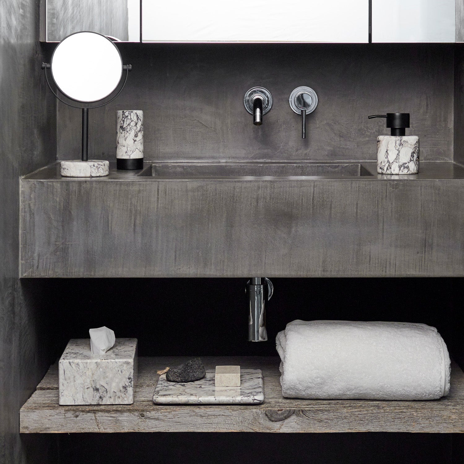 Aquanova Nero Tandenborstelhouder - Alba