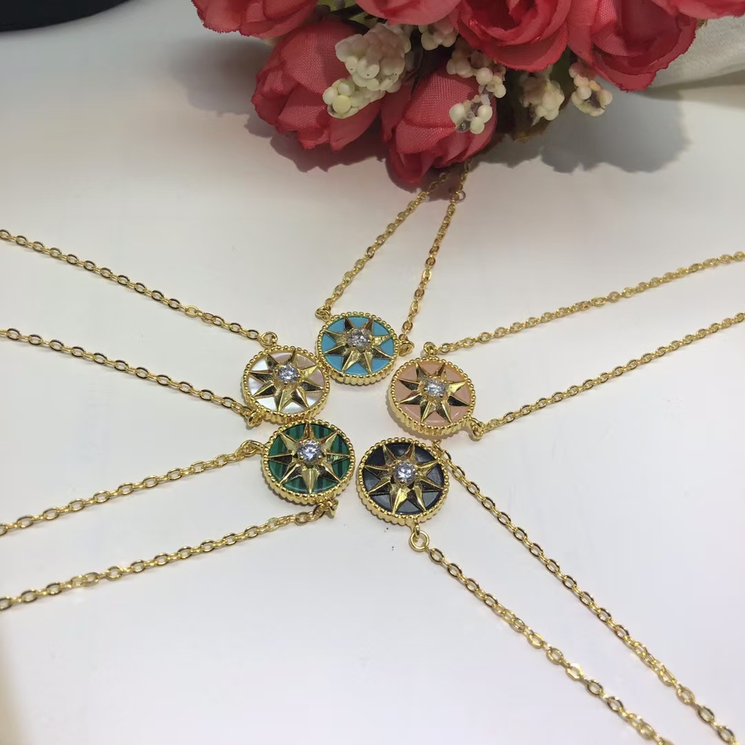 Dior Rose Des Vents Pendant Necklace - Original Replica Club