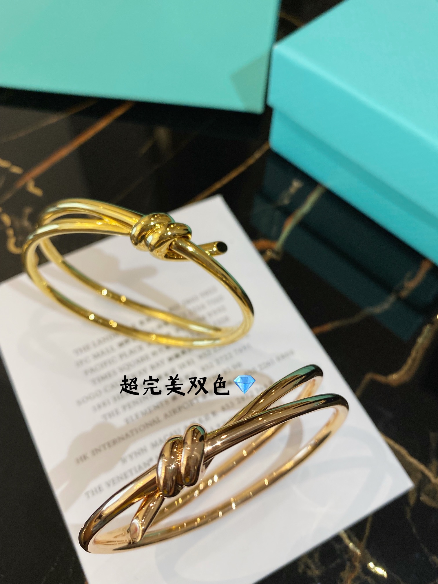 Tiffany Knot Bangle Bracelet - Original Replica Club