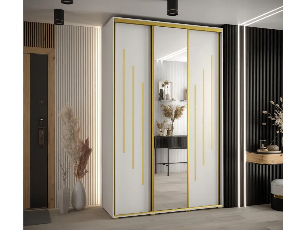 ARMARIO CON PUERTAS BATIENTES 235.2/160/60 3 puertas zaqr65685