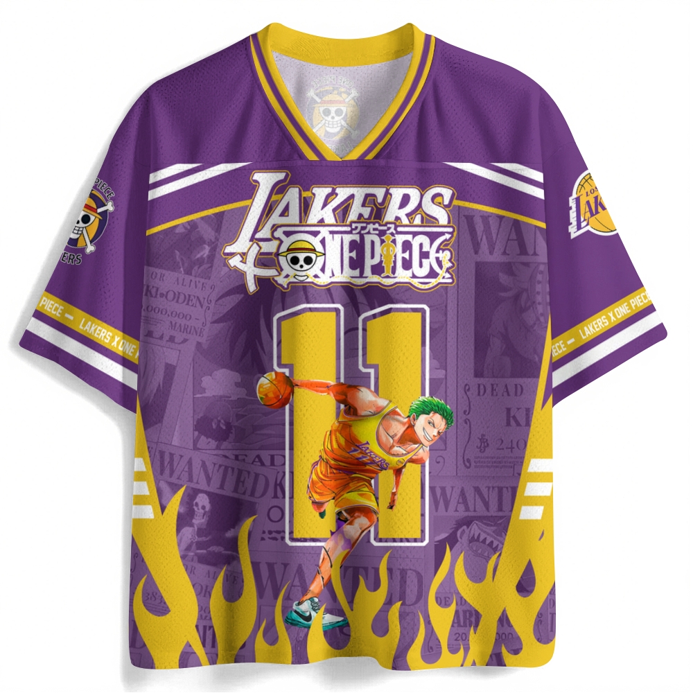 One Piece Anime Football Jersey