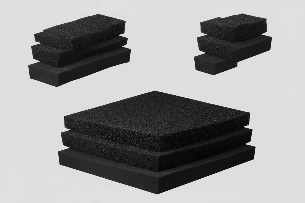 Aquarium Filter Cotton Sponge – Fish Tank Filtration Foam Pad Water Purifier Media