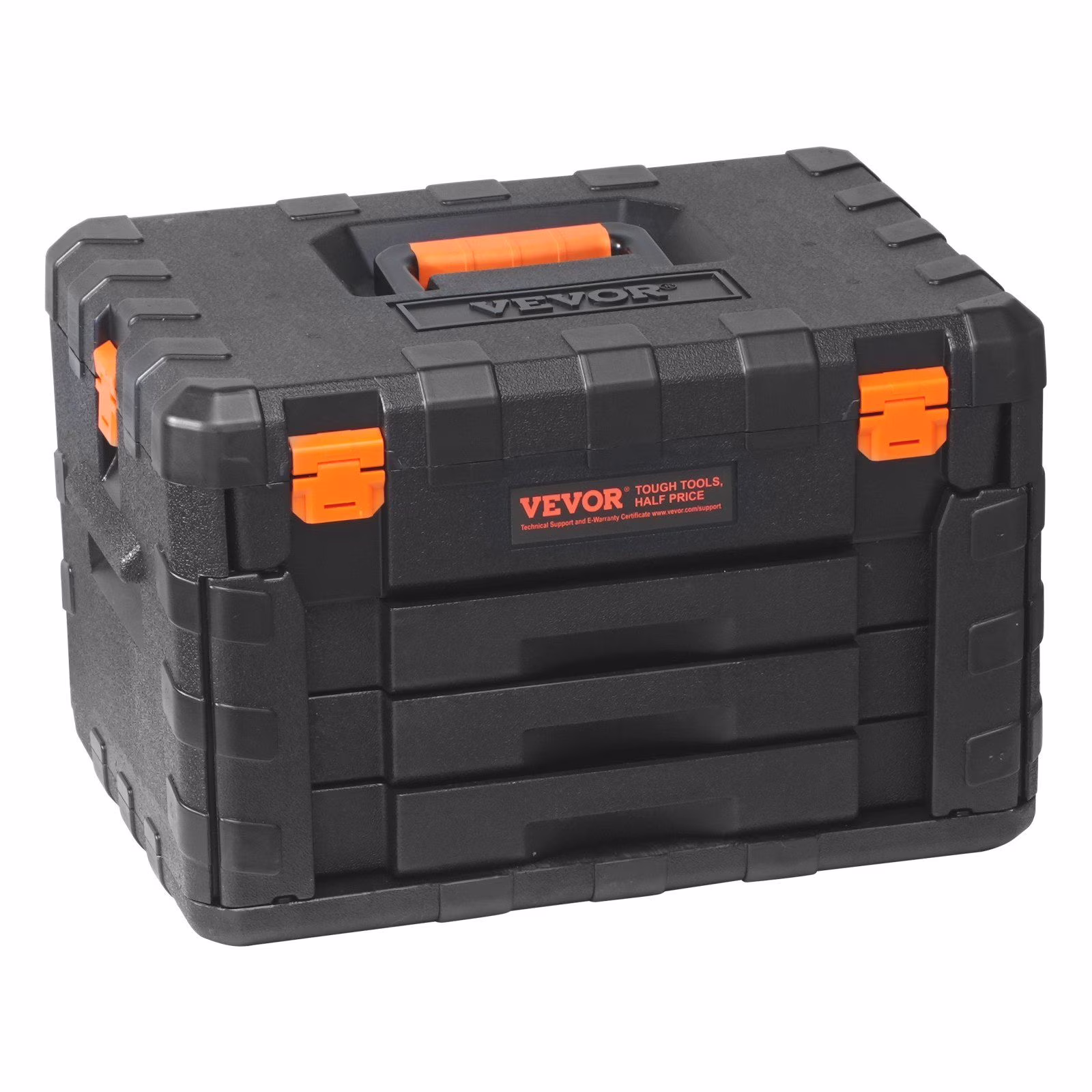 450 - Piece Mechanics Tool Set with 1/4", 3/8", 1/2" Drive Sockets - SAE Metric, Includes Wrenches, Bits, Case